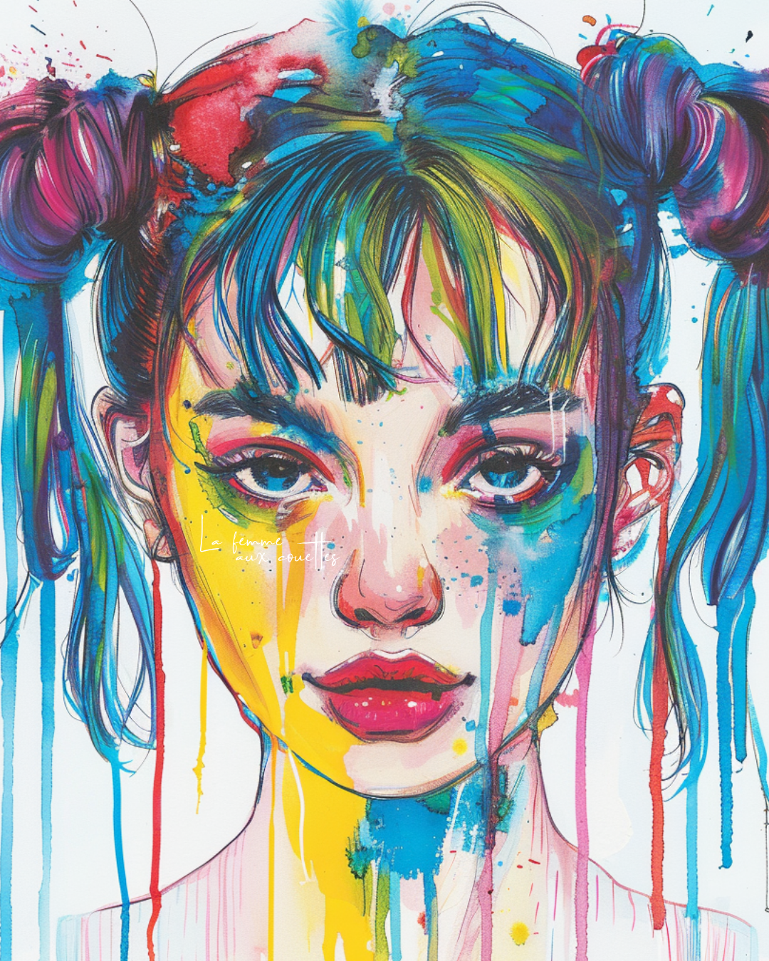 Inspiration : "LA FEMME AUX COUETTES" CesTenS