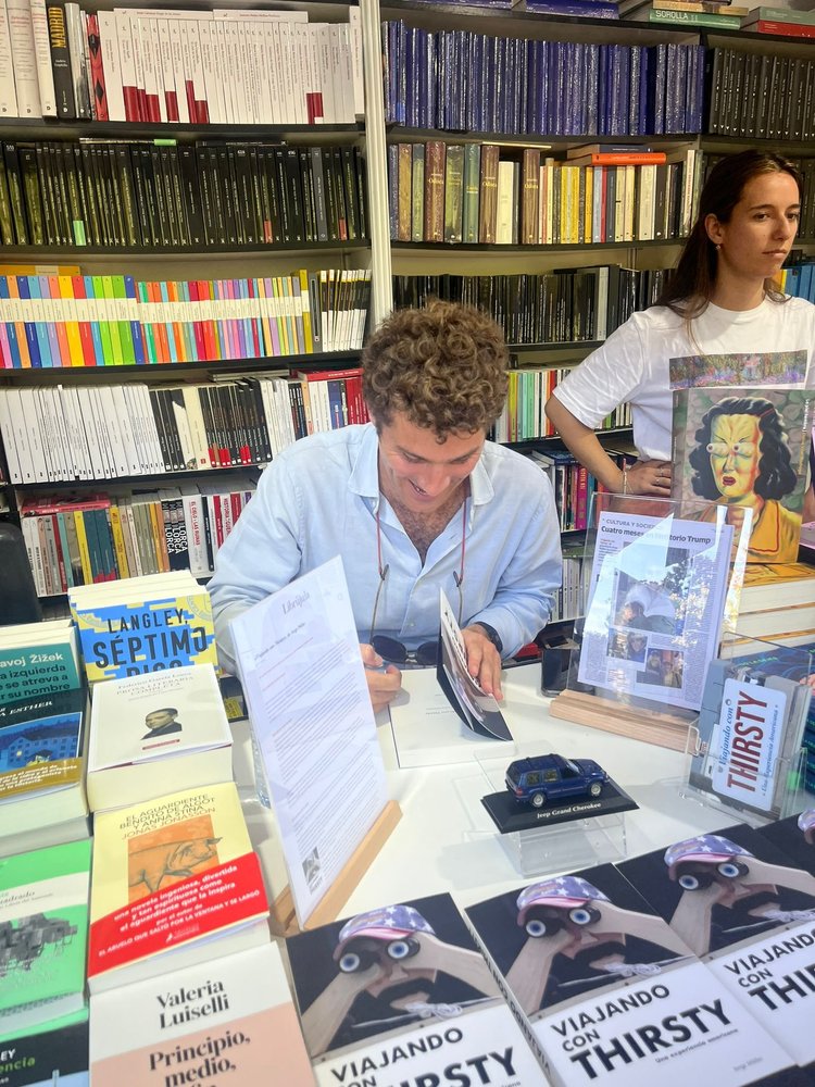 Machado Librería stand, Madrid Book Fair