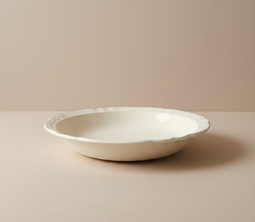 vintage digoin sarreguemines french ironstone serving bowl