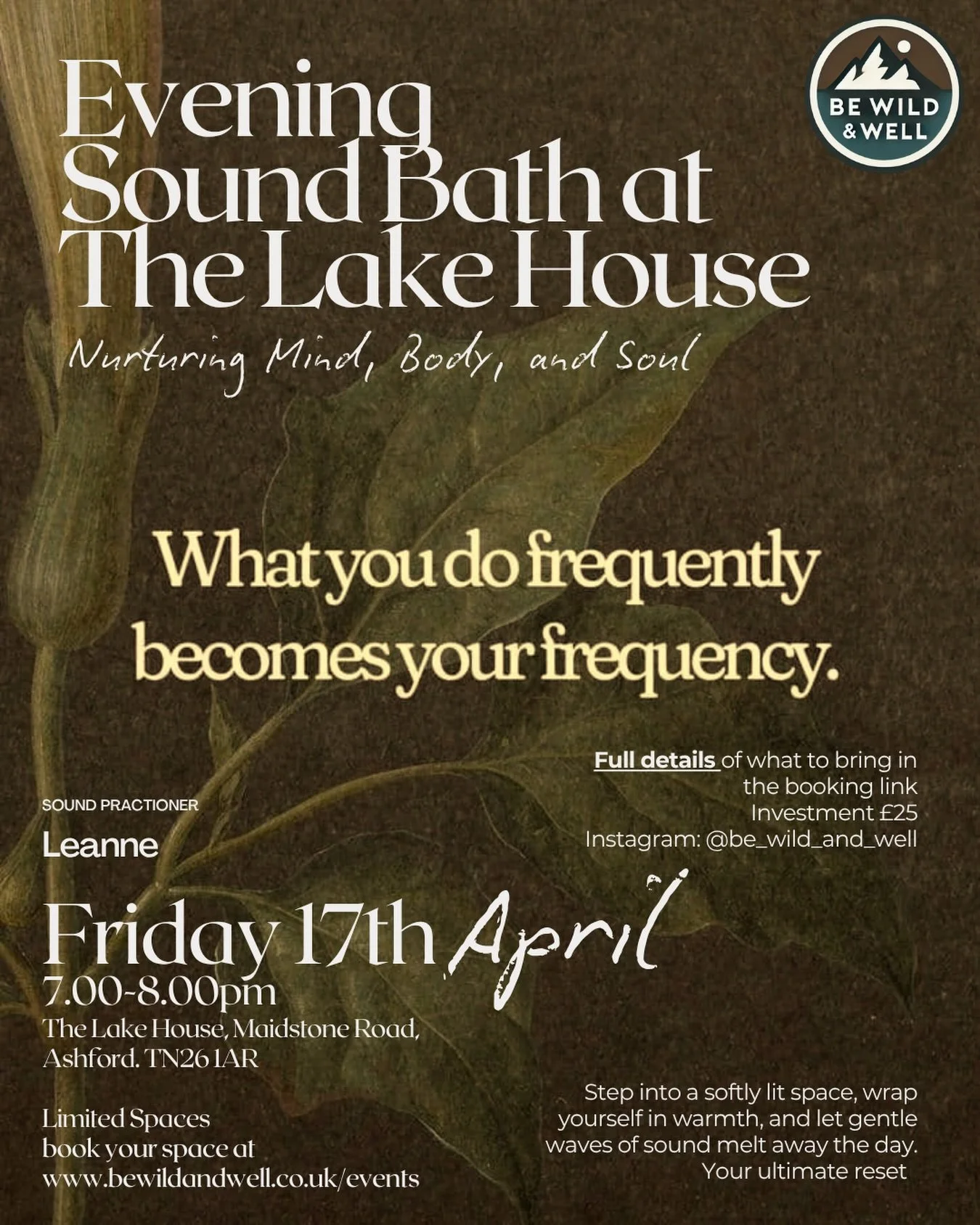 What you do frequently, becomes your frequency ✨
The things you come back to again and again&hellip; shape how you feel, how you move through life, and the energy you carry.

So if you&rsquo;re constantly in &ldquo;go mode&rdquo;, overstimulated, rus