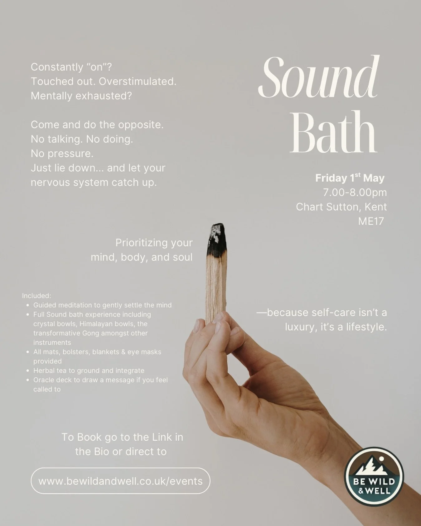 Constantly &ldquo;on&rdquo;?
Mentally juggling a million things?
Running on fumes but still showing up for everyone else?

Yeah&hellip; same.

This is your space to not do that for an hour.

No pressure to talk.
No expectations.
No one needing anythi