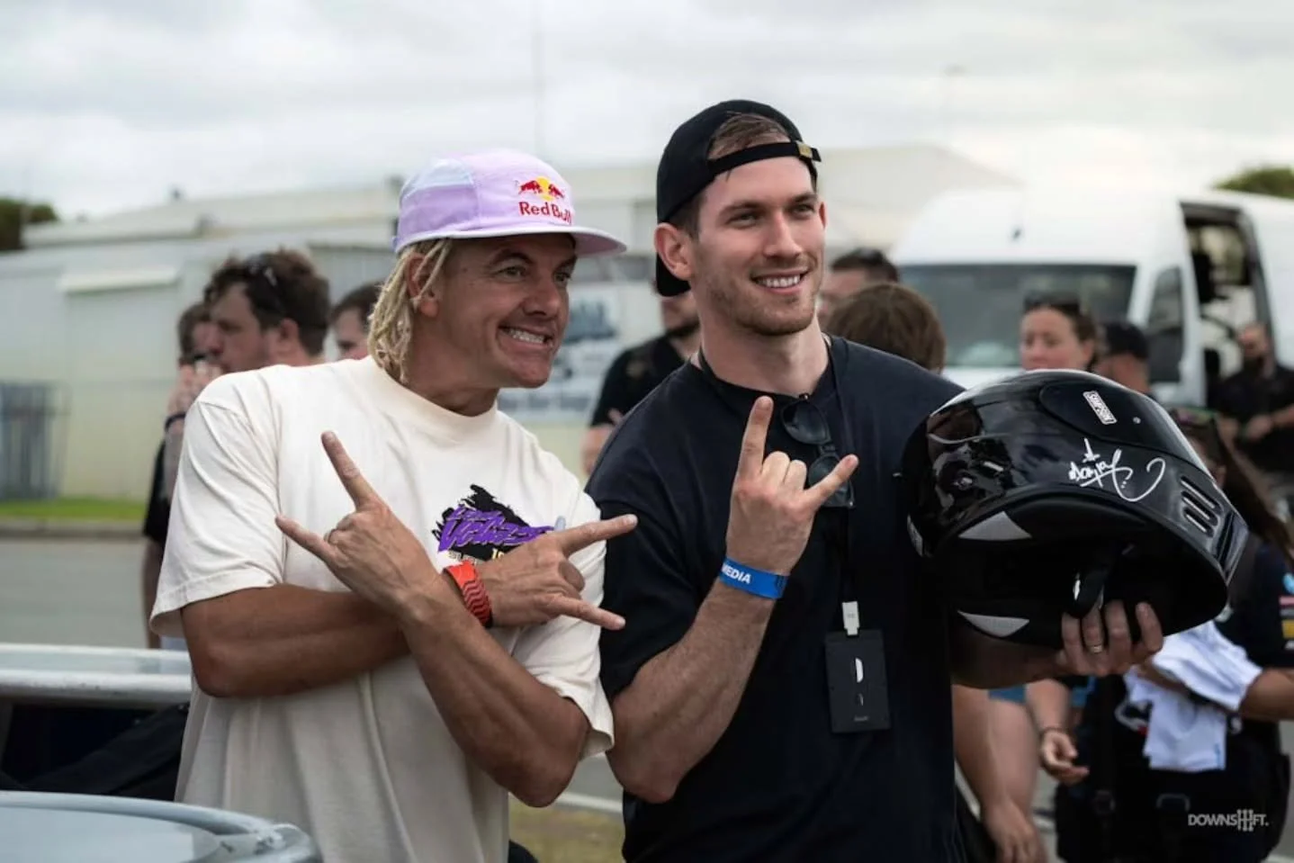 Filming days don&rsquo;t get much better than this. 
Had the chance to capture some wild moments and walked away with my helmet signed by the legend himself, Mad Mike. 
Grateful for the energy, the access, and the people who make this culture what it