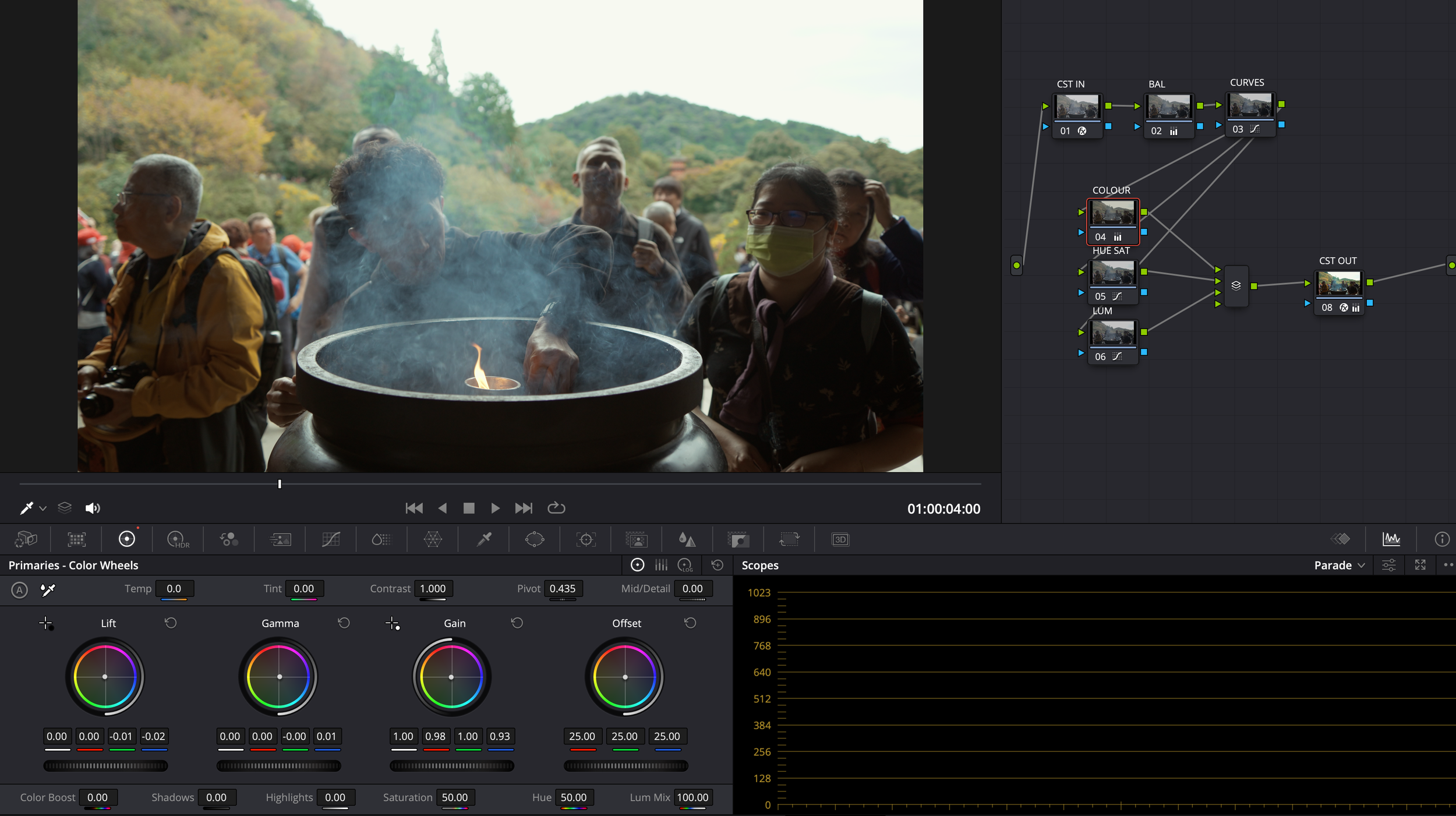 In-house post-production and colour grading for cinematic corporate videos in Perth