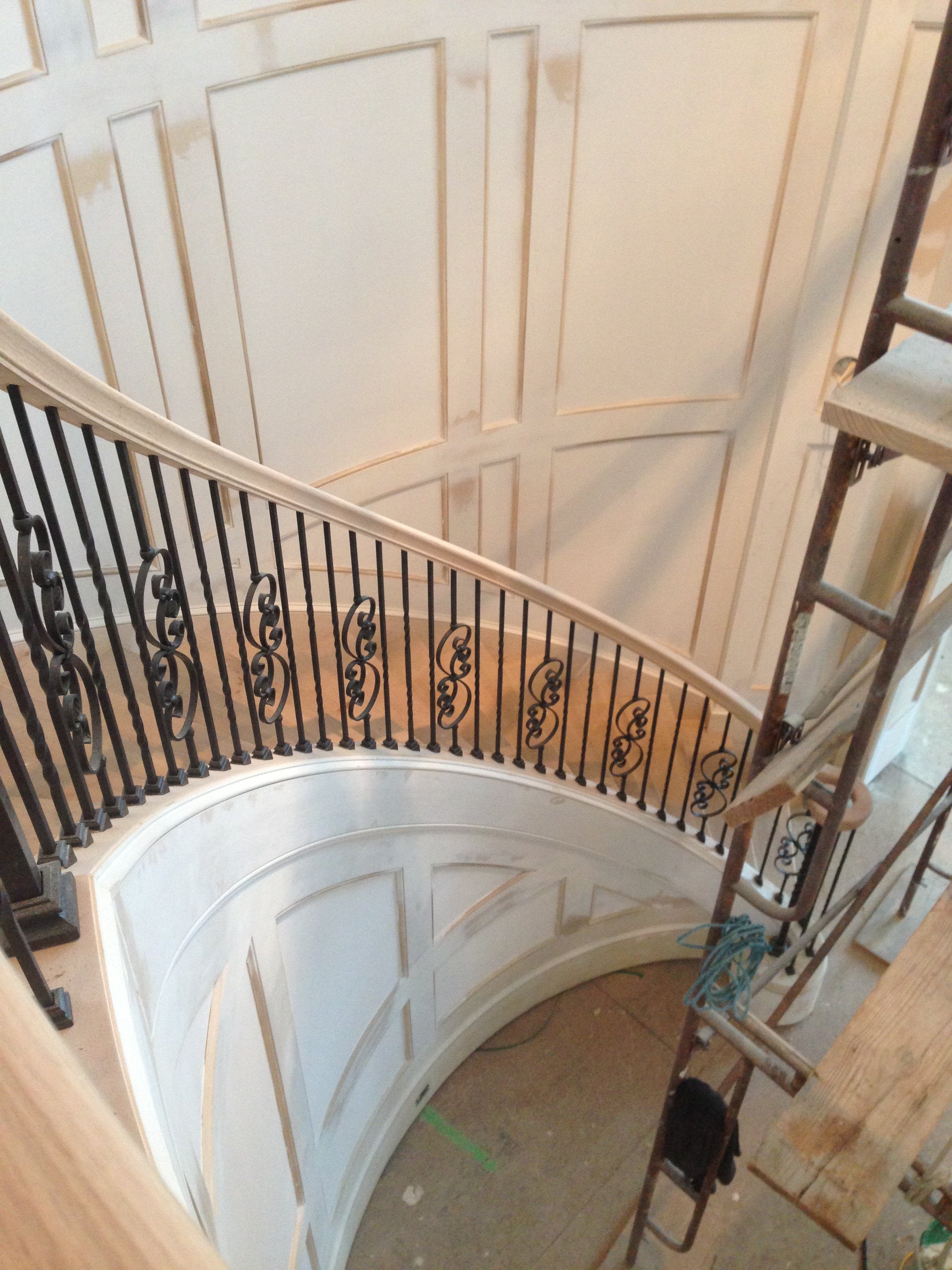 Main Set with radius paneling below