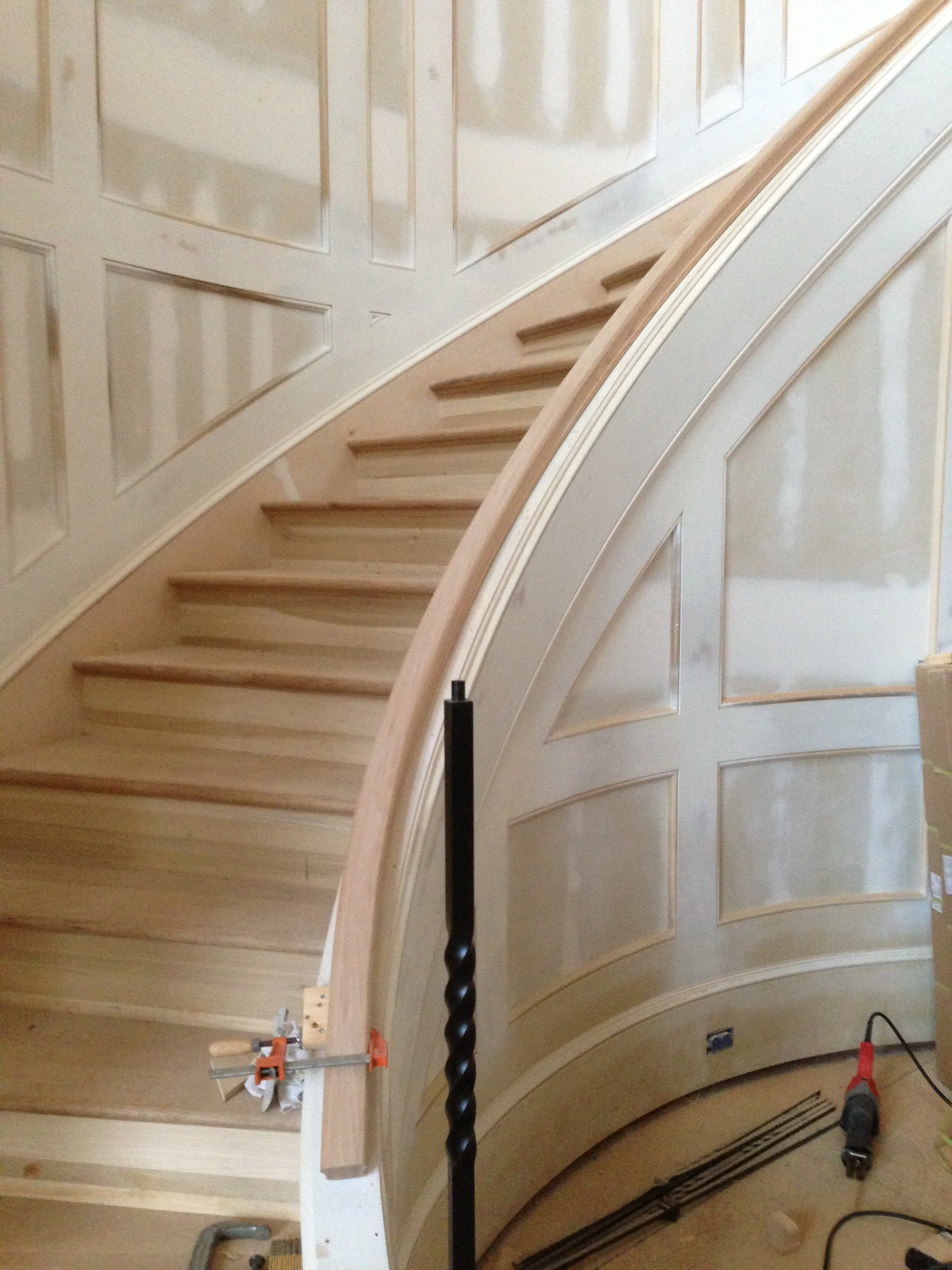 Main Set with radius paneling below