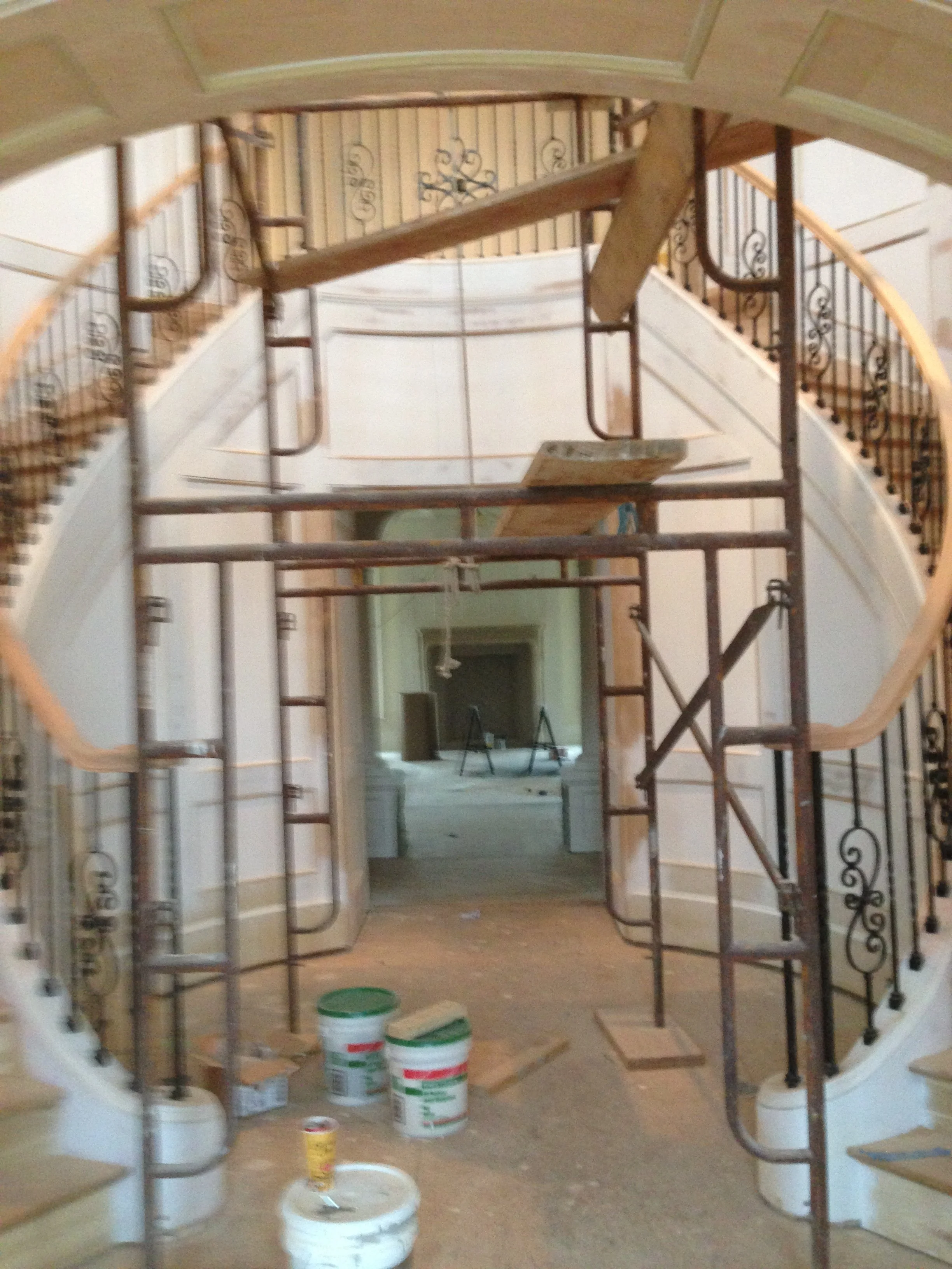 Main Set with radius paneling below