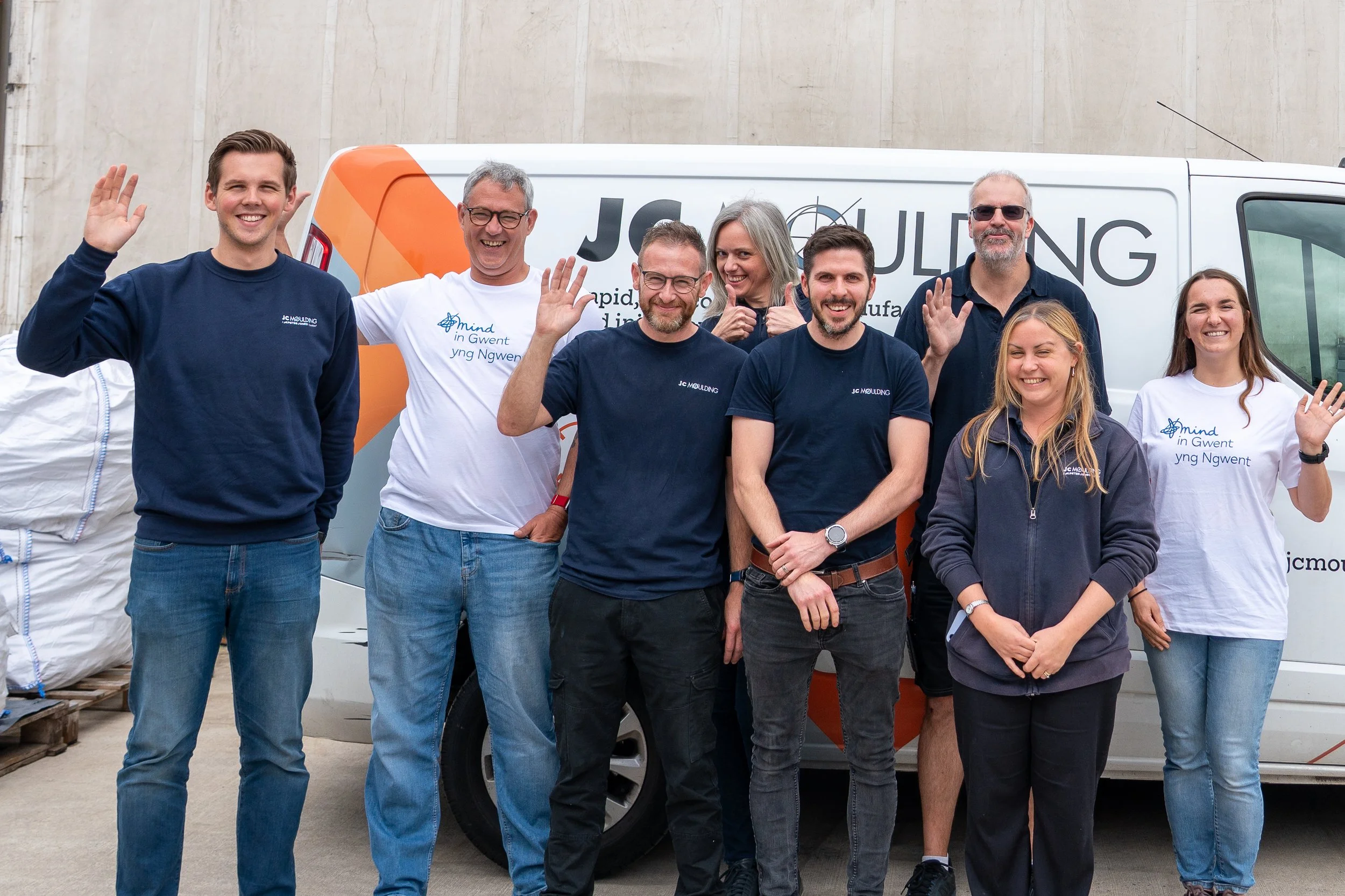 JC Moulding Announce New Partnership with our Sister Company Peter Jones and Mental Health Charity, Mind in Gwent