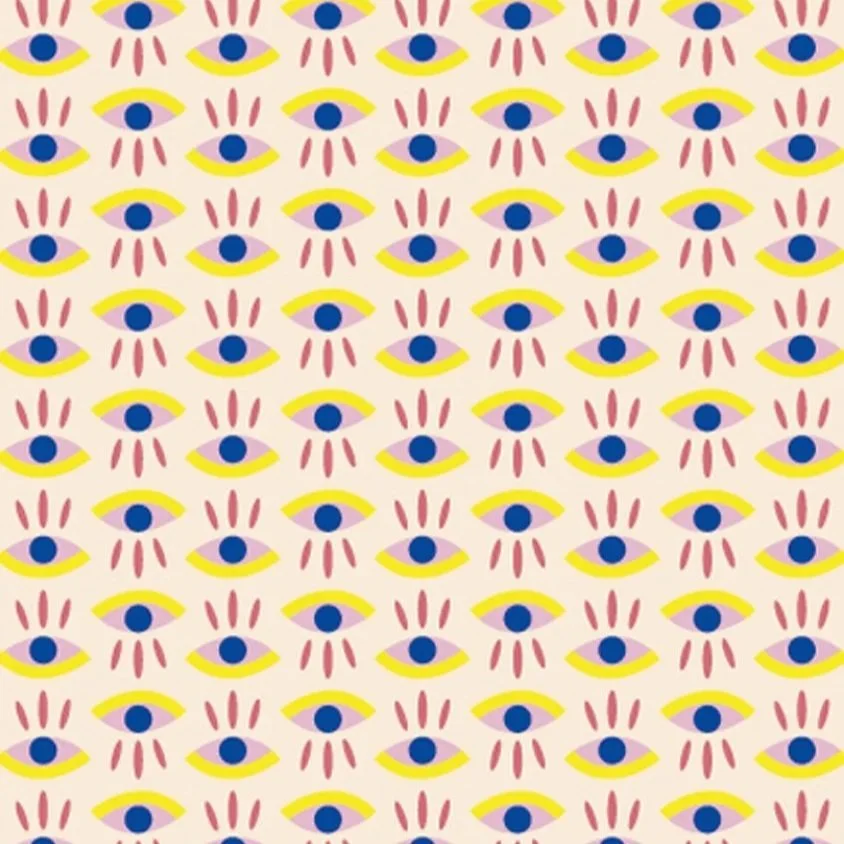 Wallpaper BOLD BASICS 'Eye candy' yellow