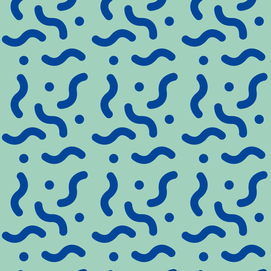 Wallpaper BOLD BASICS 'Confetti chaos' green blue