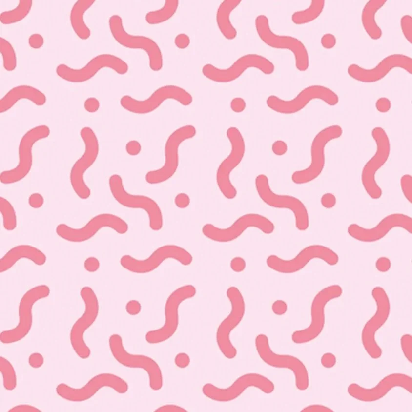 Wallpaper BOLD BASICS 'Confetti chaos' light pink and pink