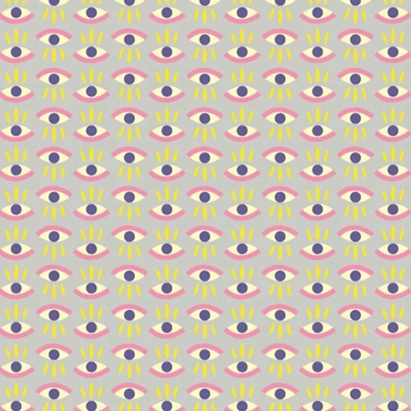 Wallpaper BOLD BASICS 'Eye candy' green