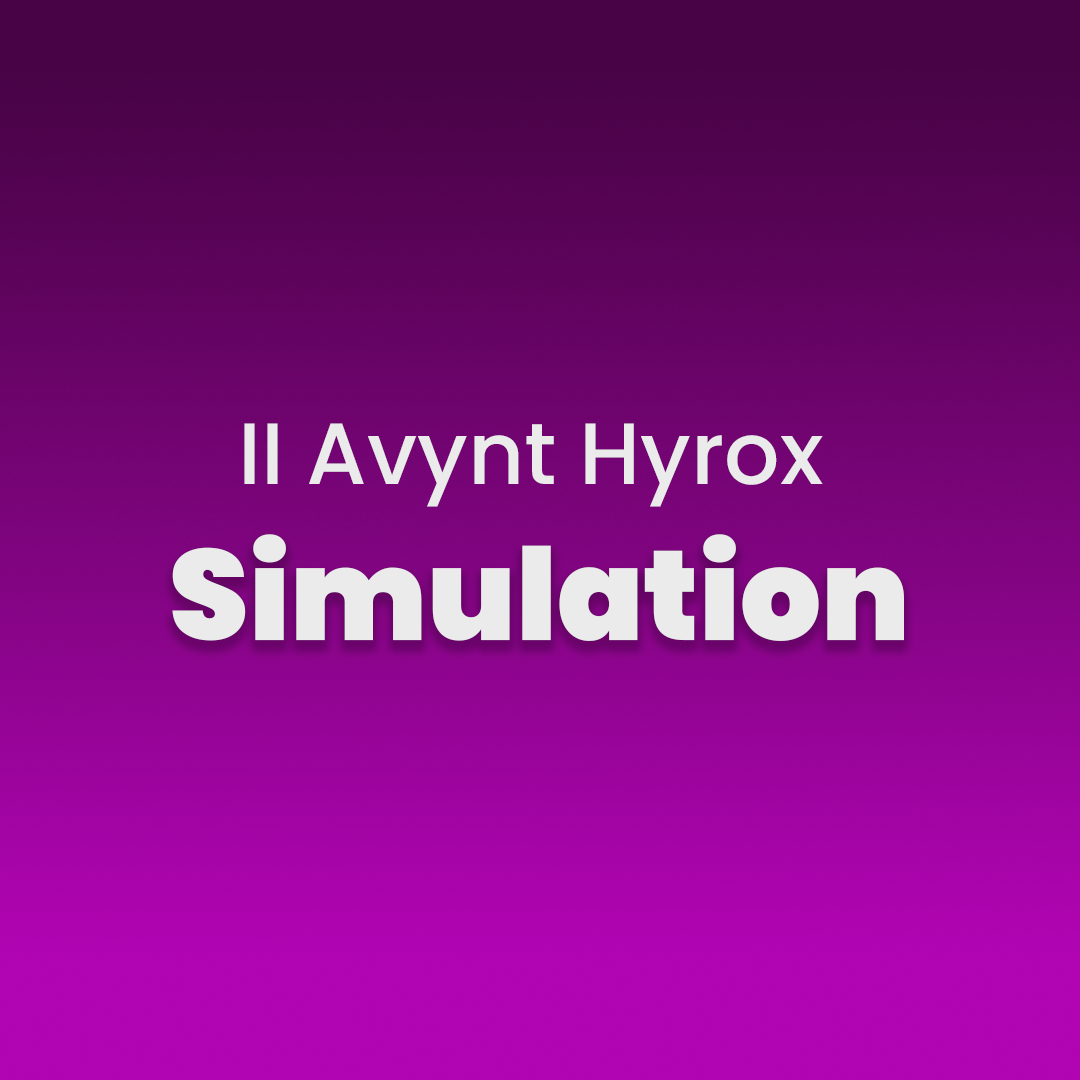II Avynt Hyrox Simulation