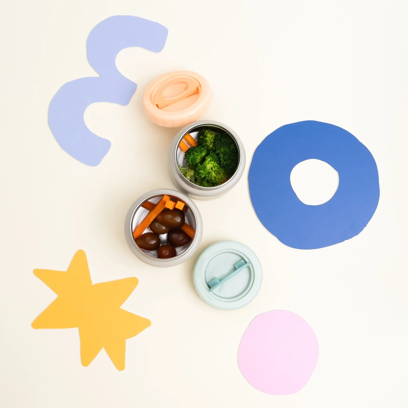 Kids Thermo Food Jar Veggie Pals 350ml