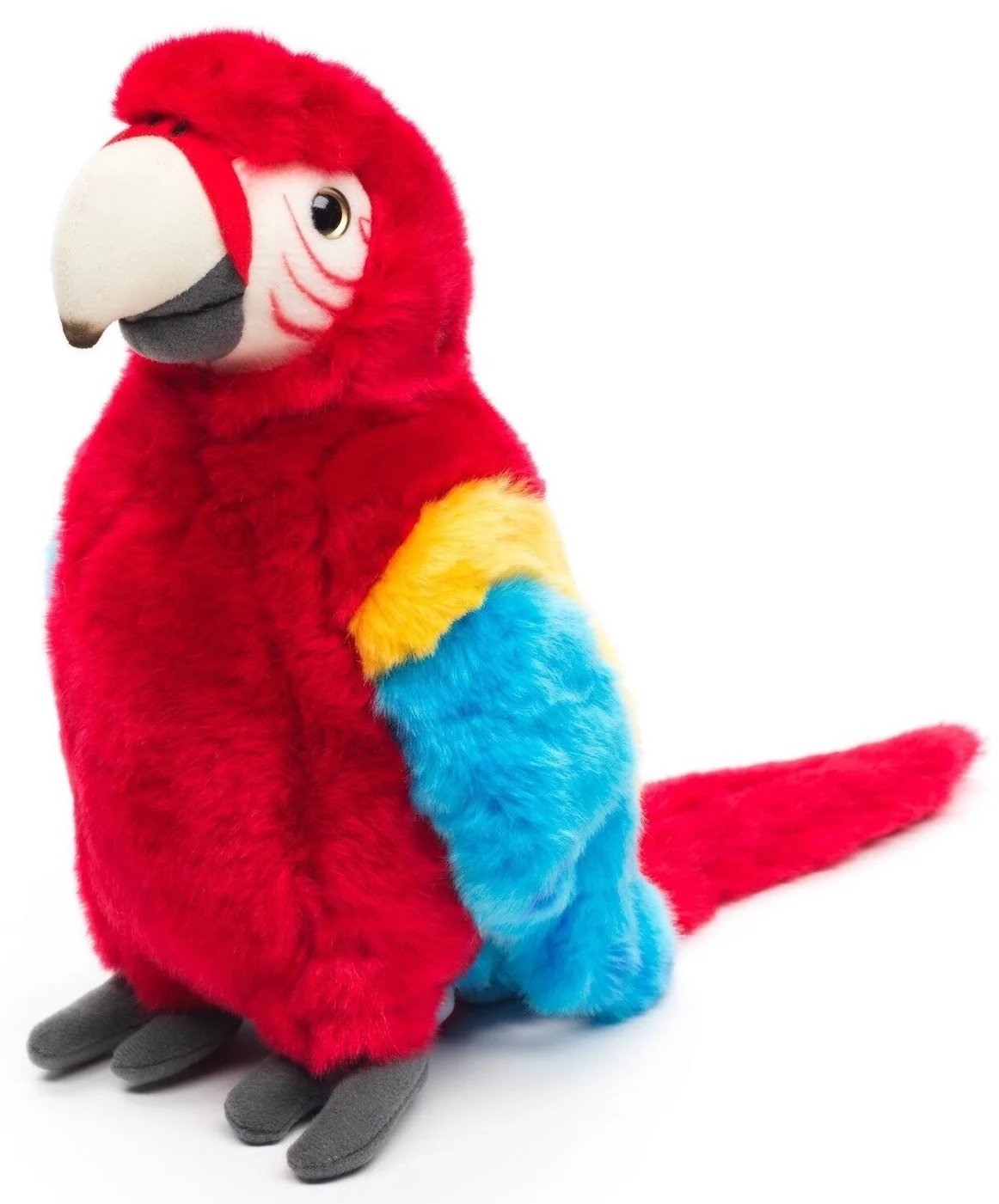 Parrot (Red) - 28 cm (Height) - Cuddly/Plush Toy
