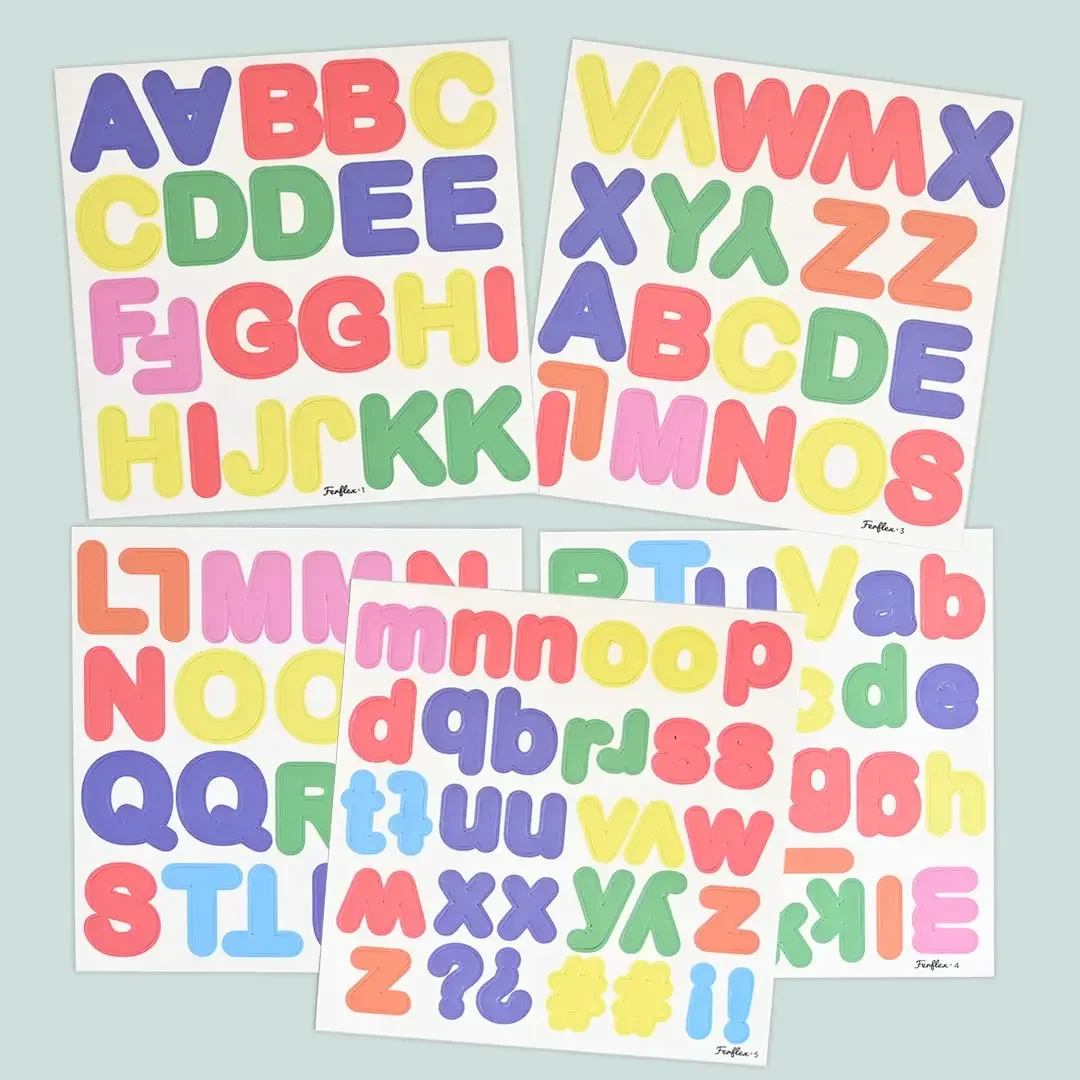 Letters - Pack of 125 Magnets