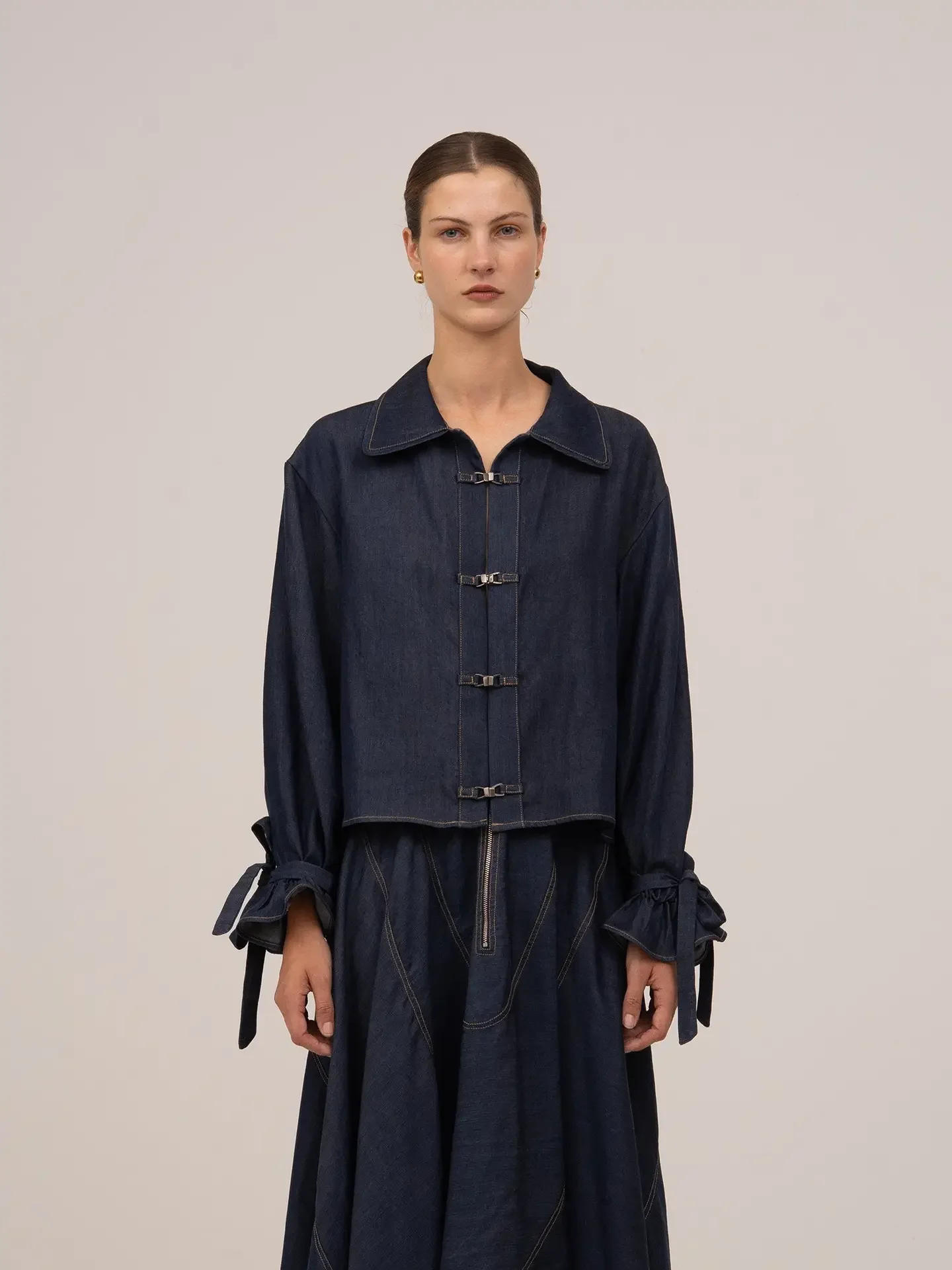 Quirk Denim Blue Shirt - Carmen Says