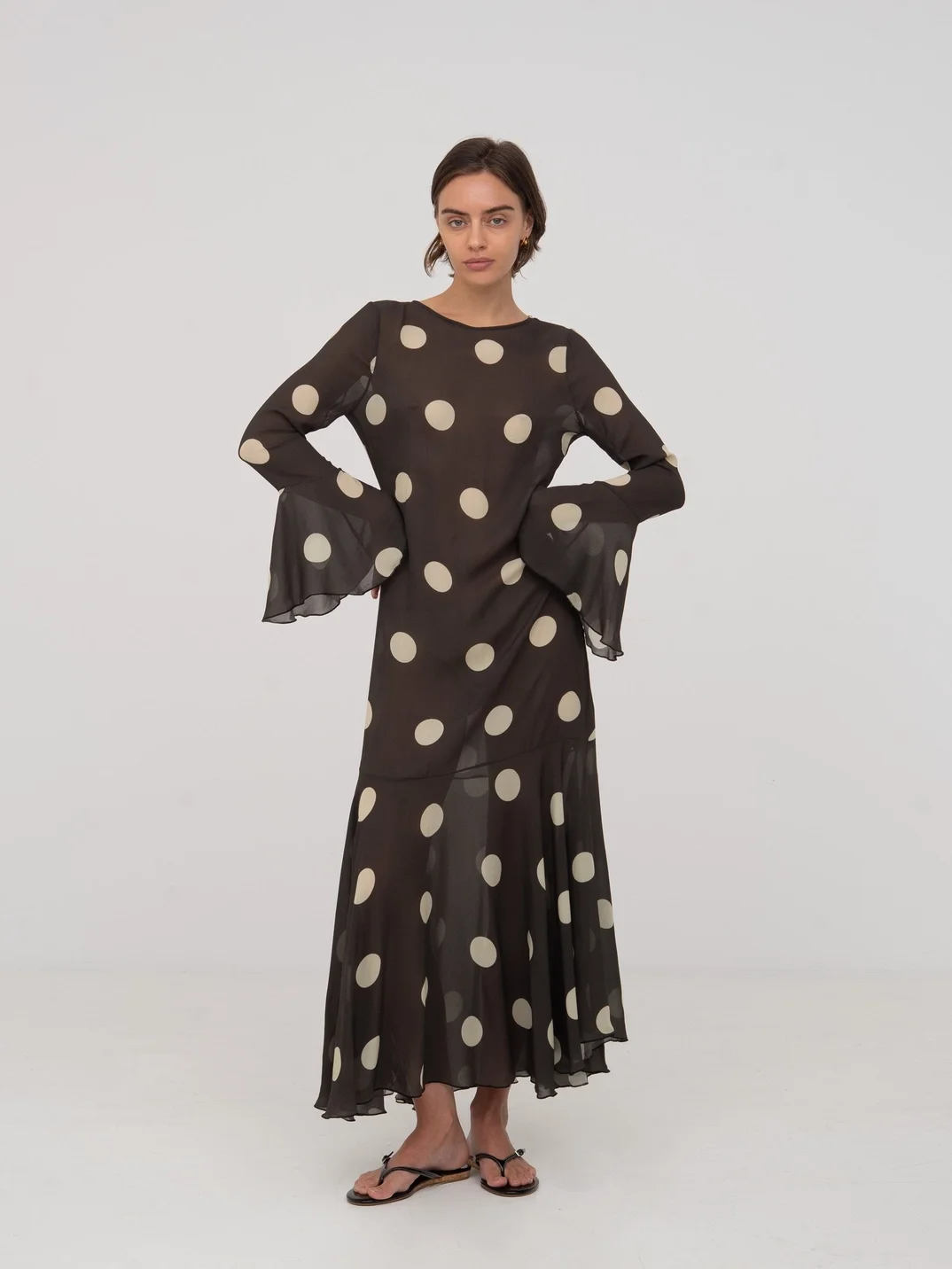 Jester Polka Dot Dress - Carmen Says