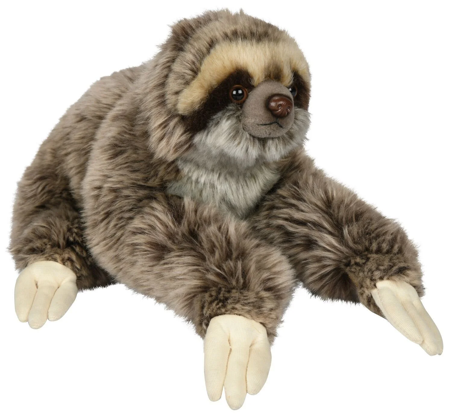 Sloth Lying Down with Velcro - Cuddly/Plush Toy