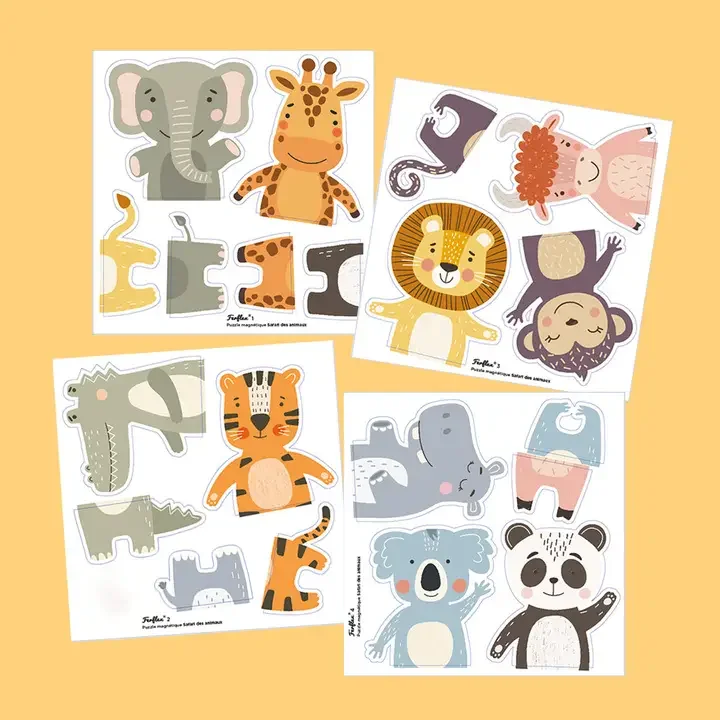 Magnetic Puzzle - Animal Safari