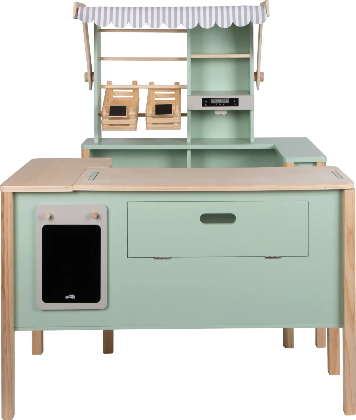 Play Store and Children's Kitchen Sage Green "Fresh" | Kitchen | Wood