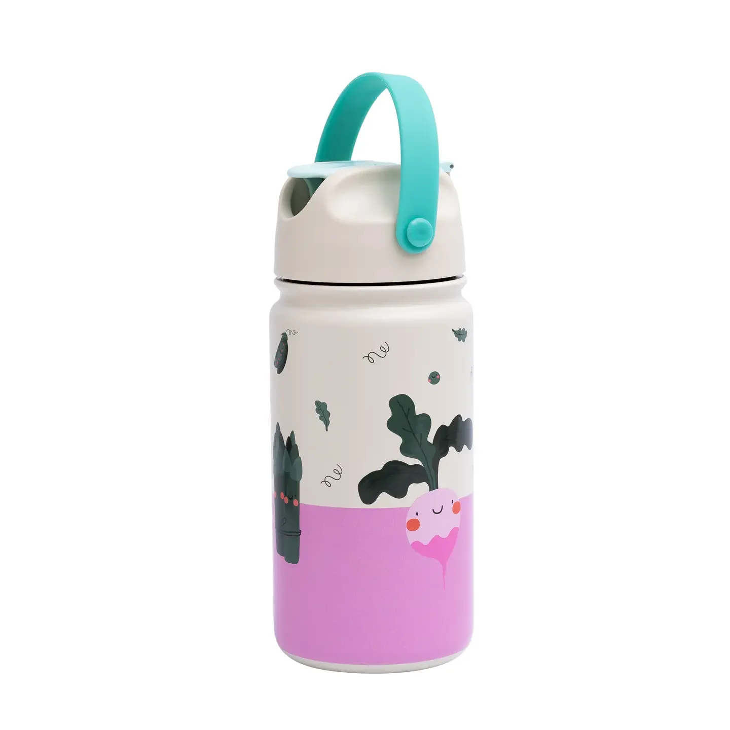 Insulated Stainless Steel Bottle For Kids Veggie Pals