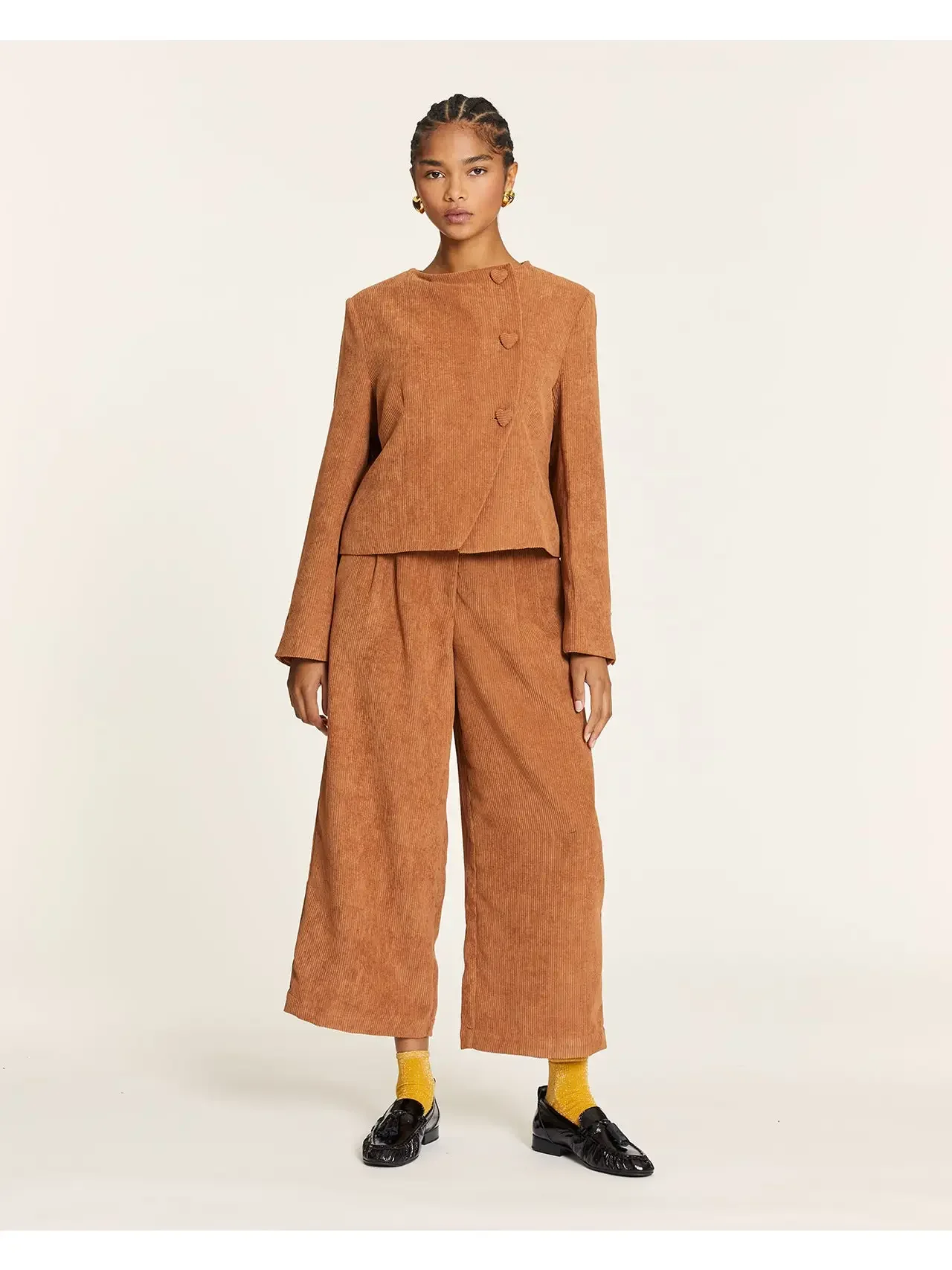 Chaqueta Corta De Pana Toffe - Pepaloves