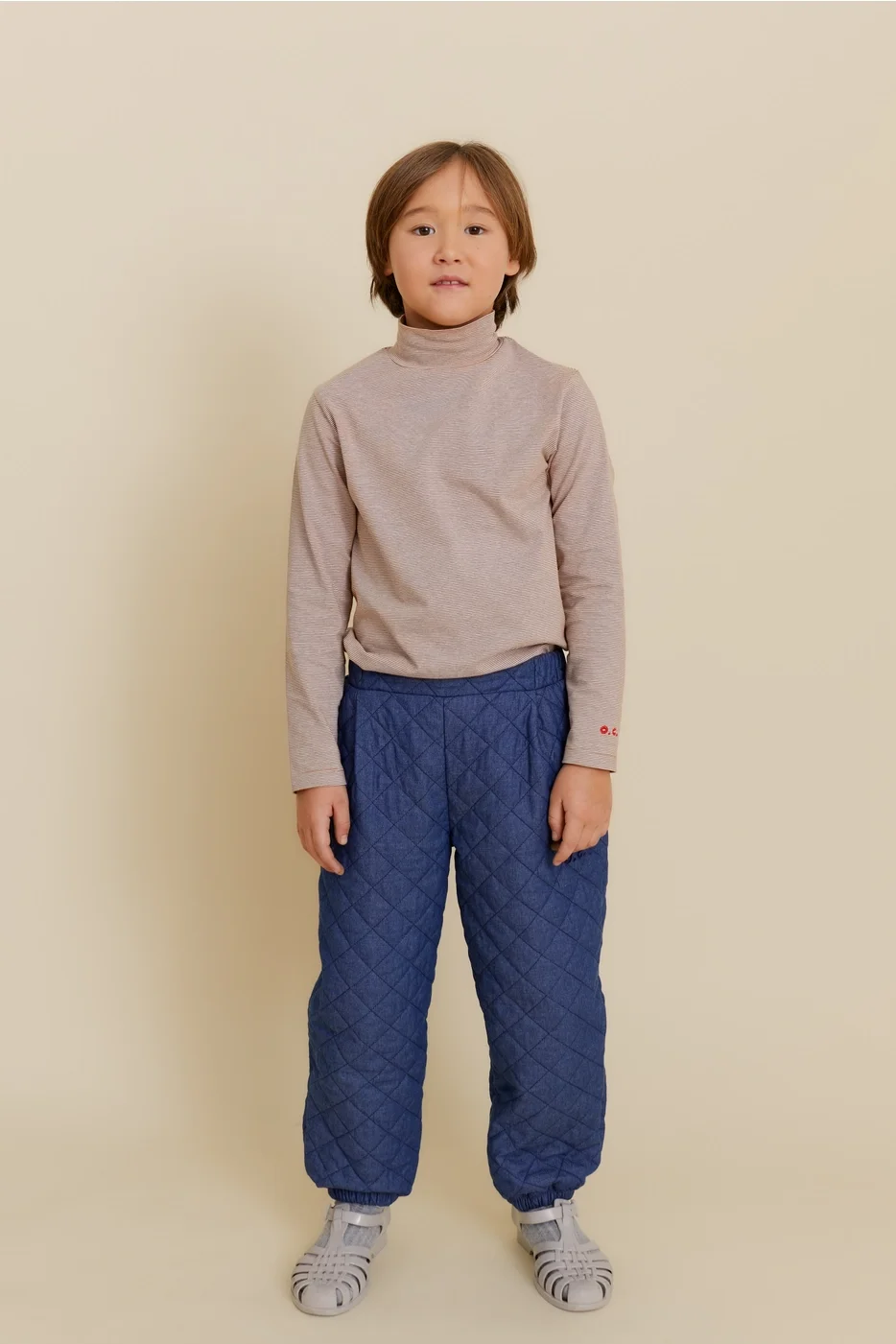 OXOX Club - Quilted Denim Balloon Pants