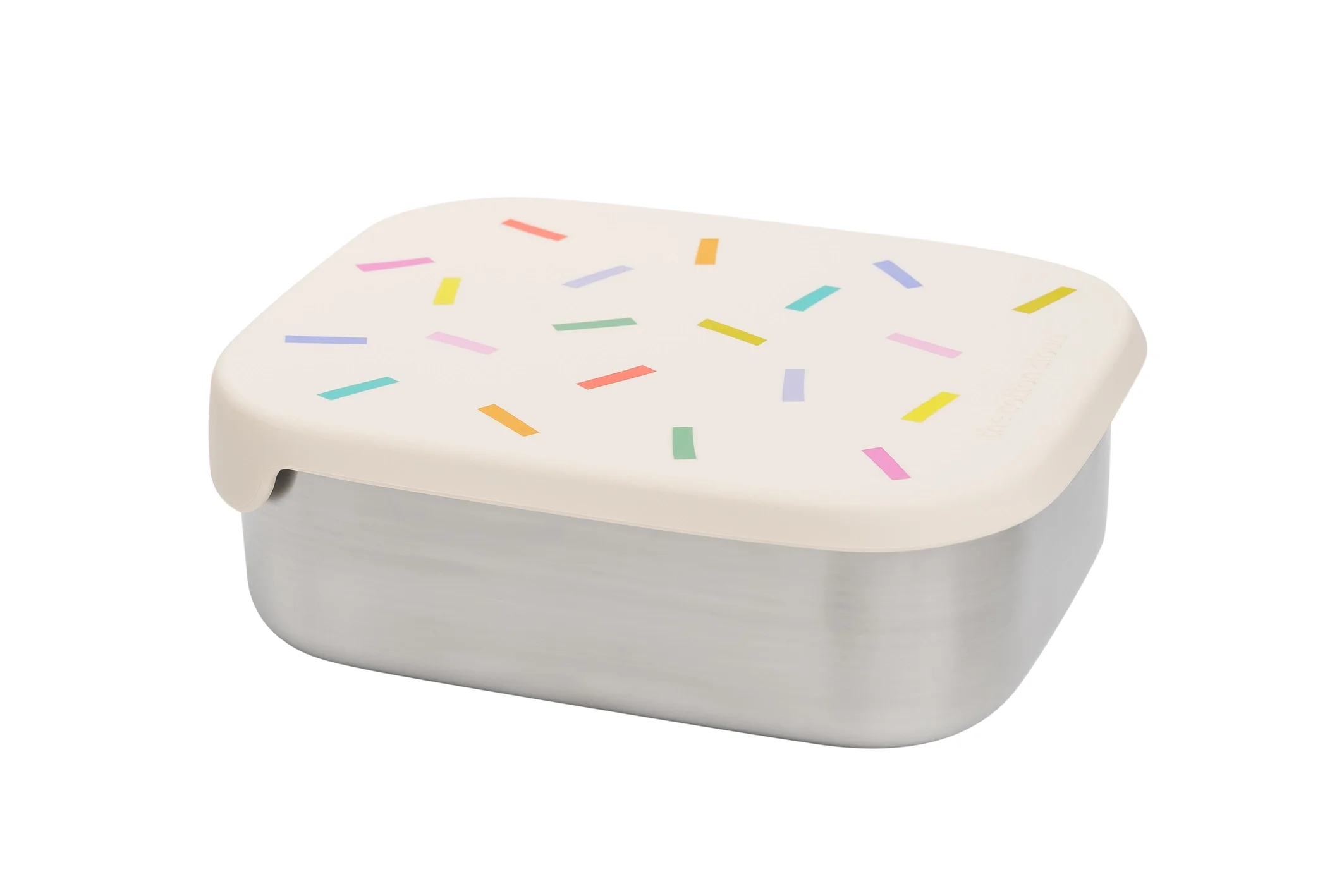 Stainless Steel Lunchbox with Compartments For Kids Confetti