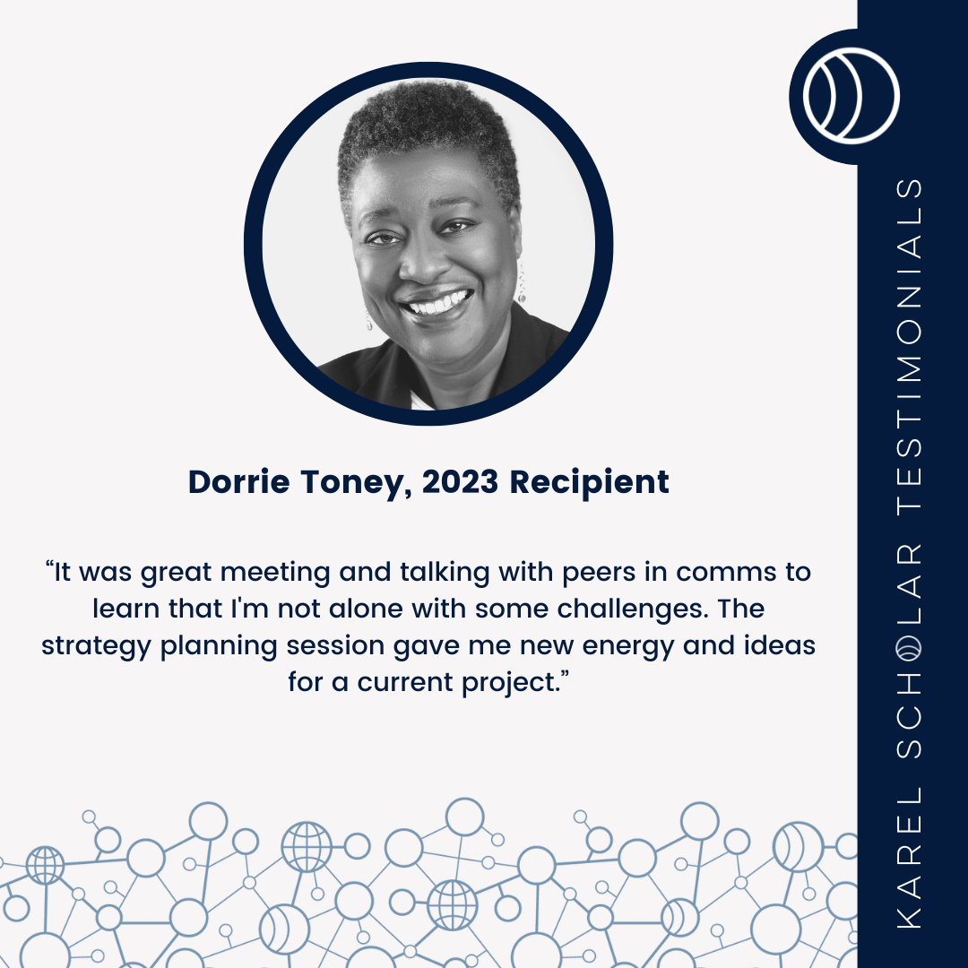 Karel Testimonials_2023 Recipient Dorrie Toney.png