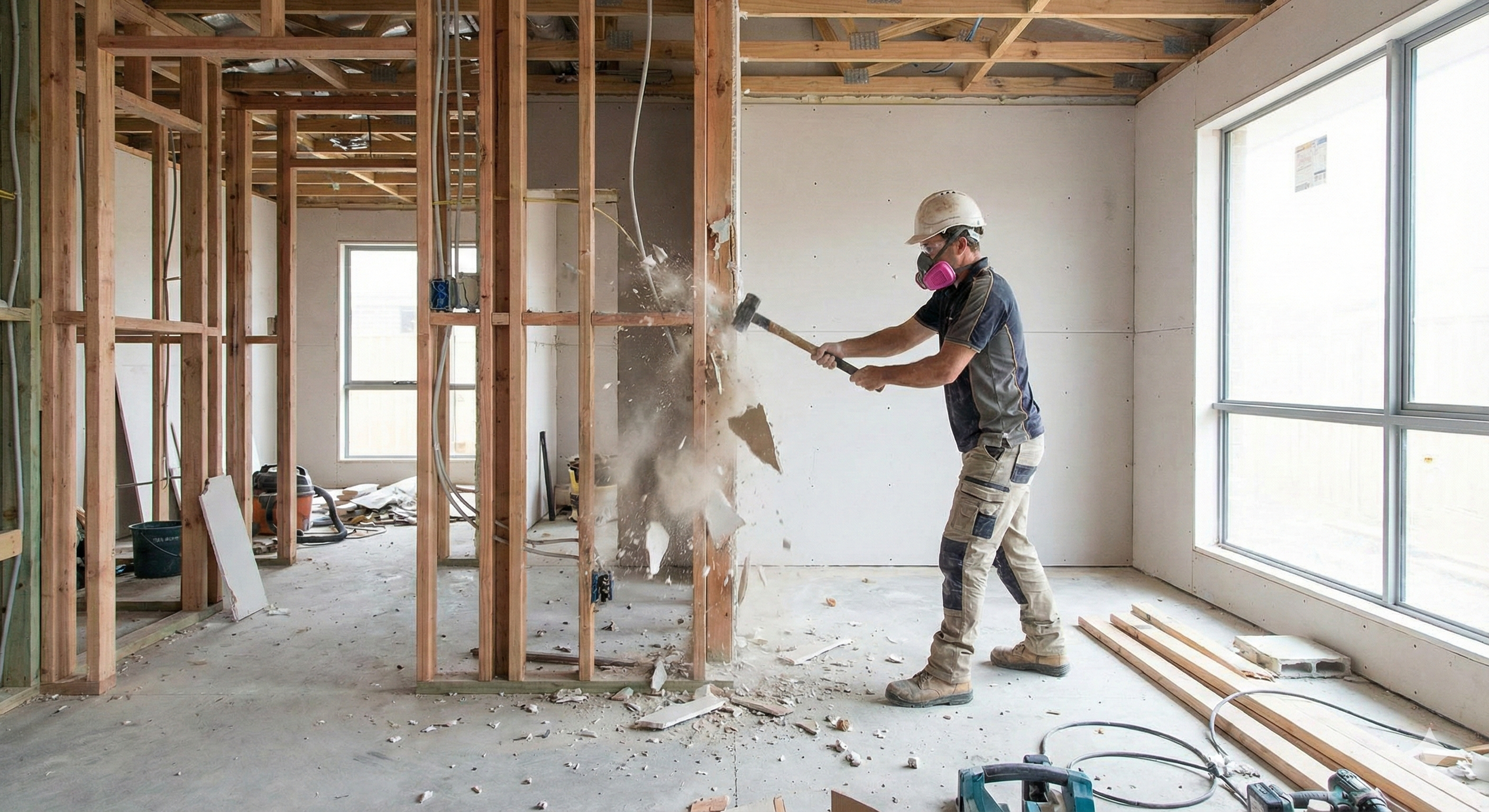 sienos griovimas projekto taisymas