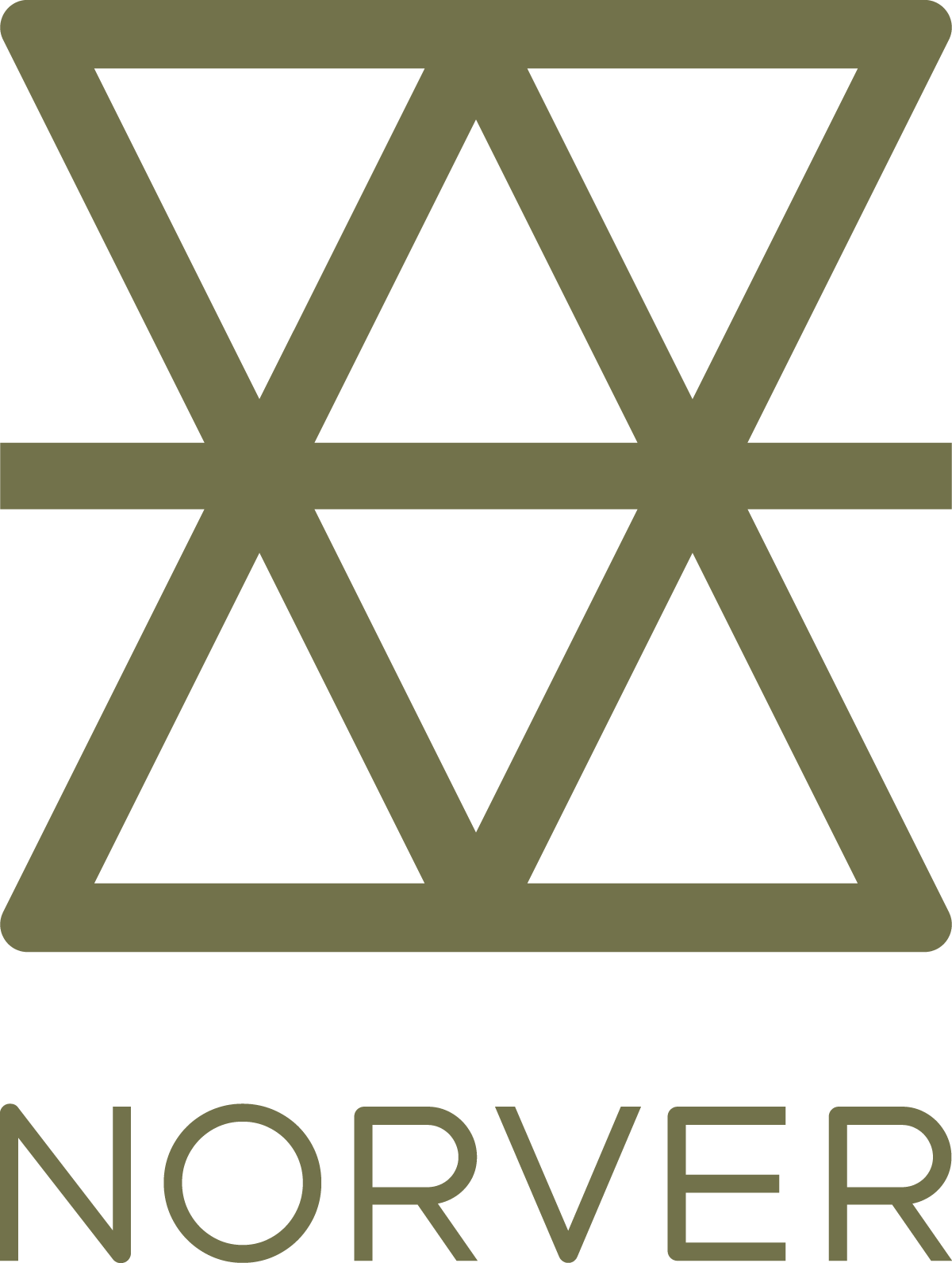 Norver logo designet av Bcom.