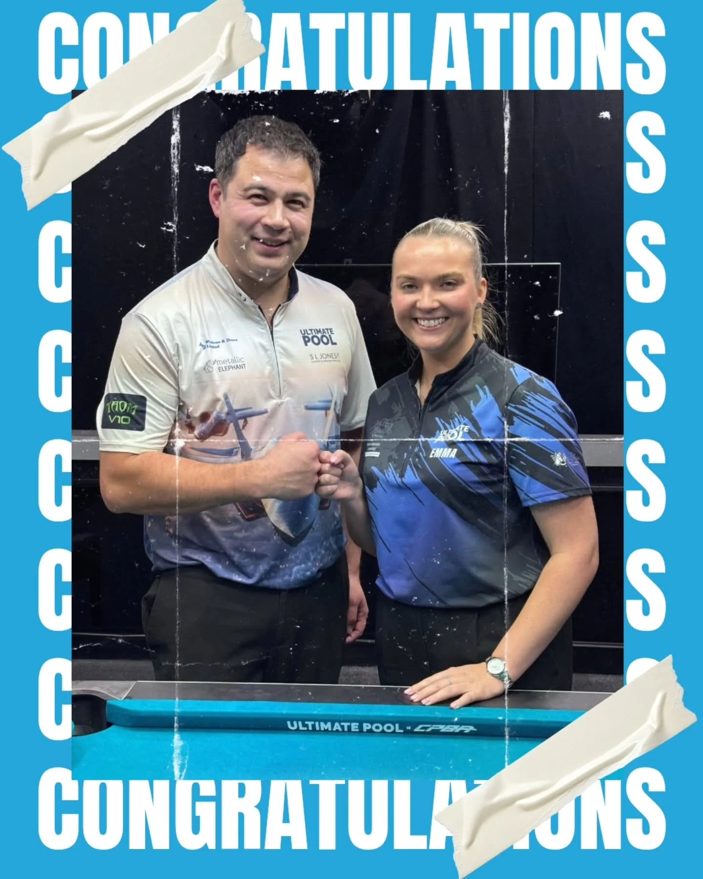 Well done to @shaunstorryofficial and his partner Emma Parker on winning their group in the @ultimatepool mixed doubles. 

#mindset #poolplayers #billiards #poolplayer #9ballpool🎱 #9ball #9ballpool #10ball #8ballpool #8ball #10ballpool