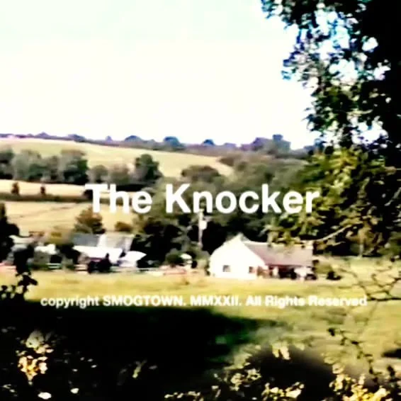 "THE KNOCKER" is a dark analogue 
documentary about a Farmer who 
experiences strange events after 
building his farm on remote land. 
From strange sounds in the night
to figures peering in the windows, 
come and unearth the 
secret 