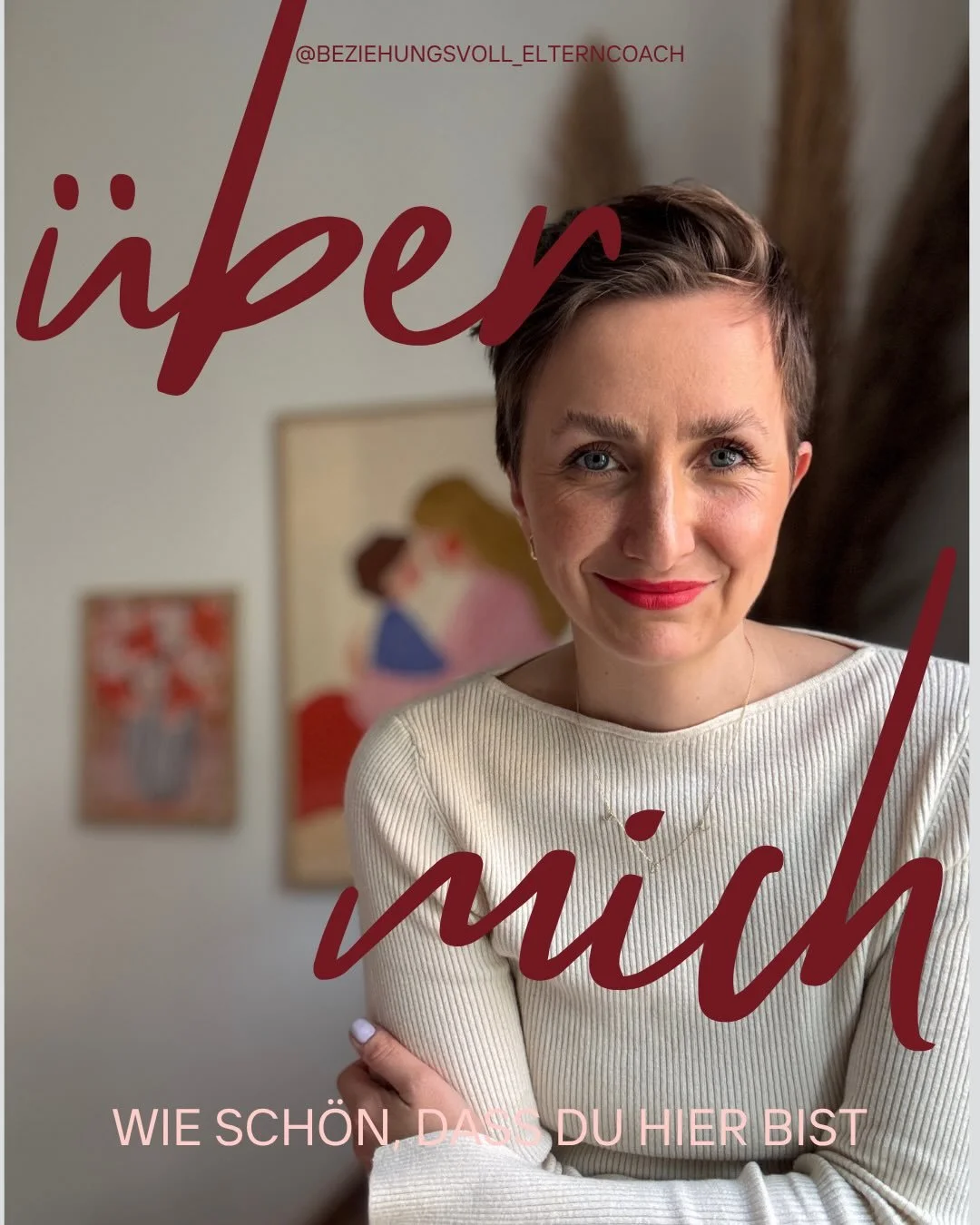 Wie sch&ouml;n, dass du hier bist! 🧡
Ich freue mich sehr, dass du den Weg auf mein Profil gefunden hast.

Hier lebe ich meine gr&ouml;&szlig;te Leidenschaft:
Mamasein, Beziehung, Bed&uuml;rfnisse und echte Verbindung. 🌱

Und es ber&uuml;hrt mich se