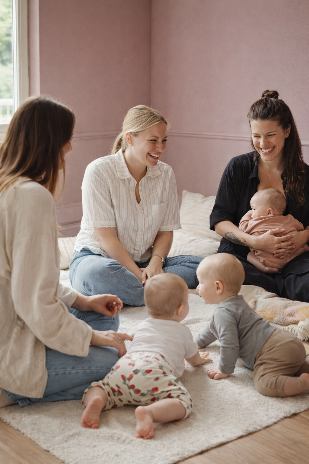 Krabbelgruppe für Mamas mit mehr als einem Kind zuhause