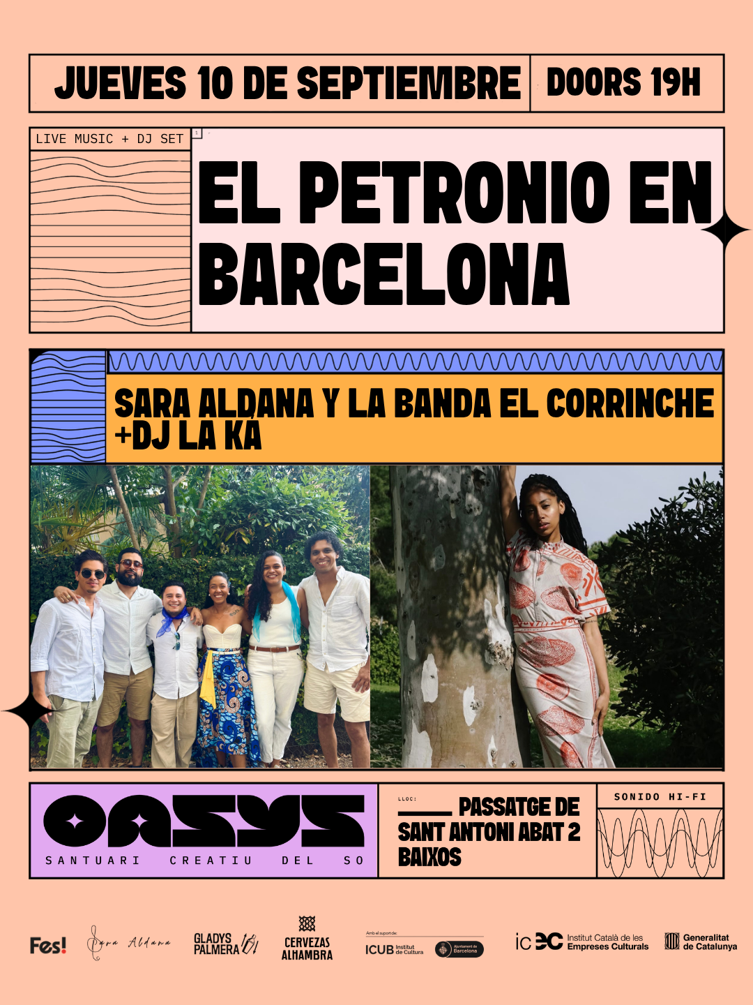 El Petronio llega a Barcelona