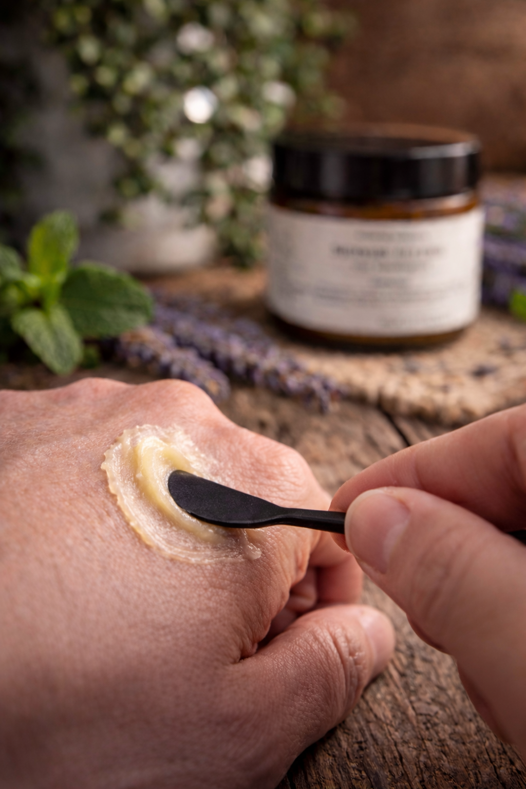 Tallow Cosmetic Spatula