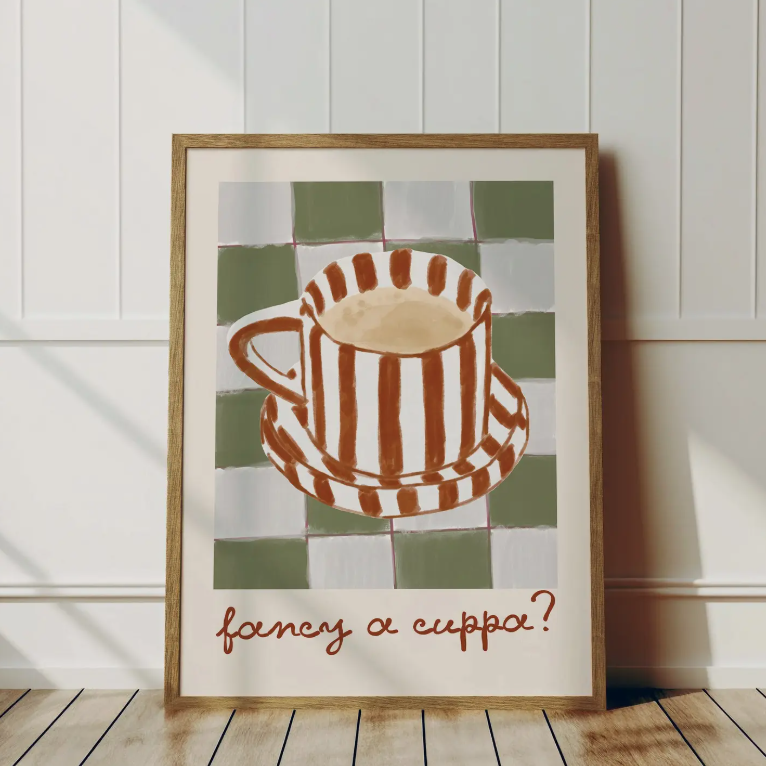 A4 Fancy A Cuppa Print