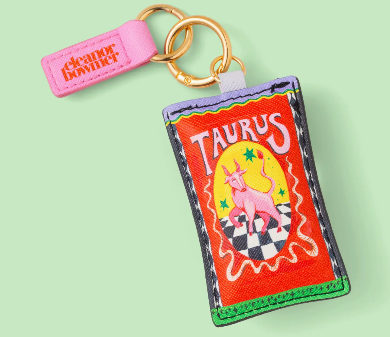 Taurus Zodiac Keyring