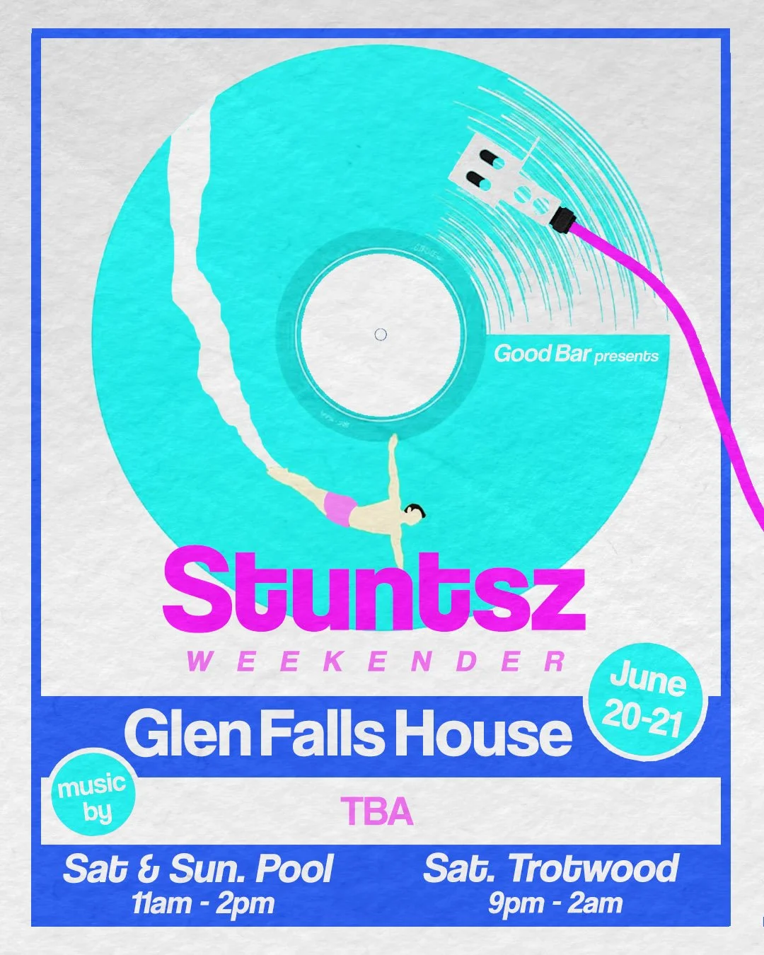 Swim Club w/ Good Bar at Glen Falls House