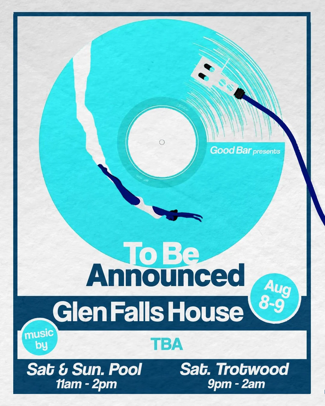 Swim Club w/ Good Bar at Glen Falls House