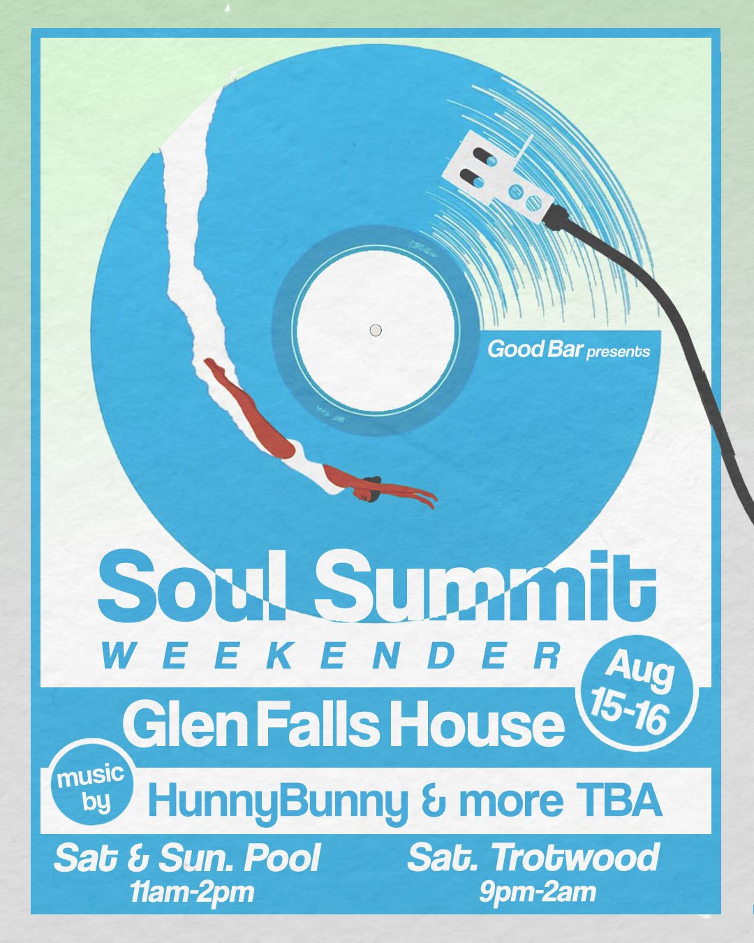 Swim Club w/ Good Bar at Glen Falls House