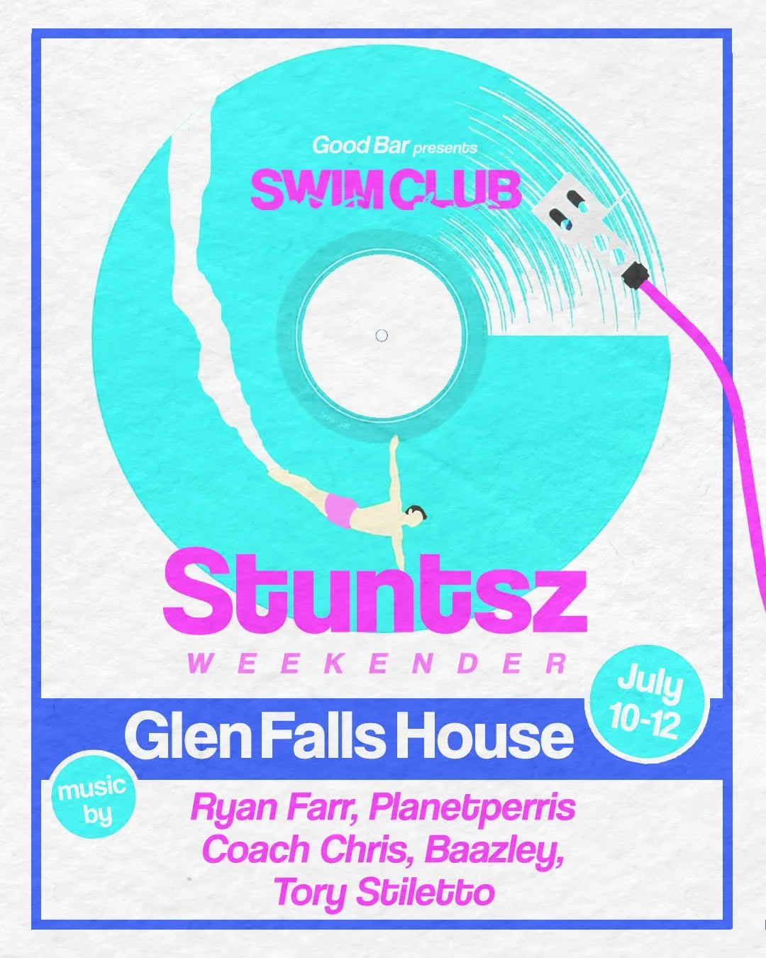 Swim Club w/ Good Bar at Glen Falls House