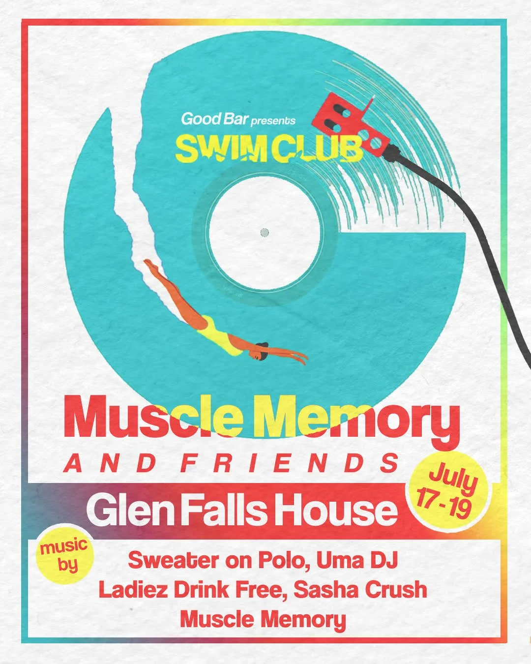 Swim Club w/ Good Bar at Glen Falls House