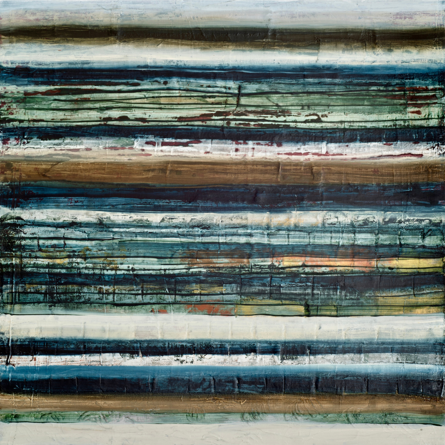 Verses Mixed Media Abstract— John Worth • Artist