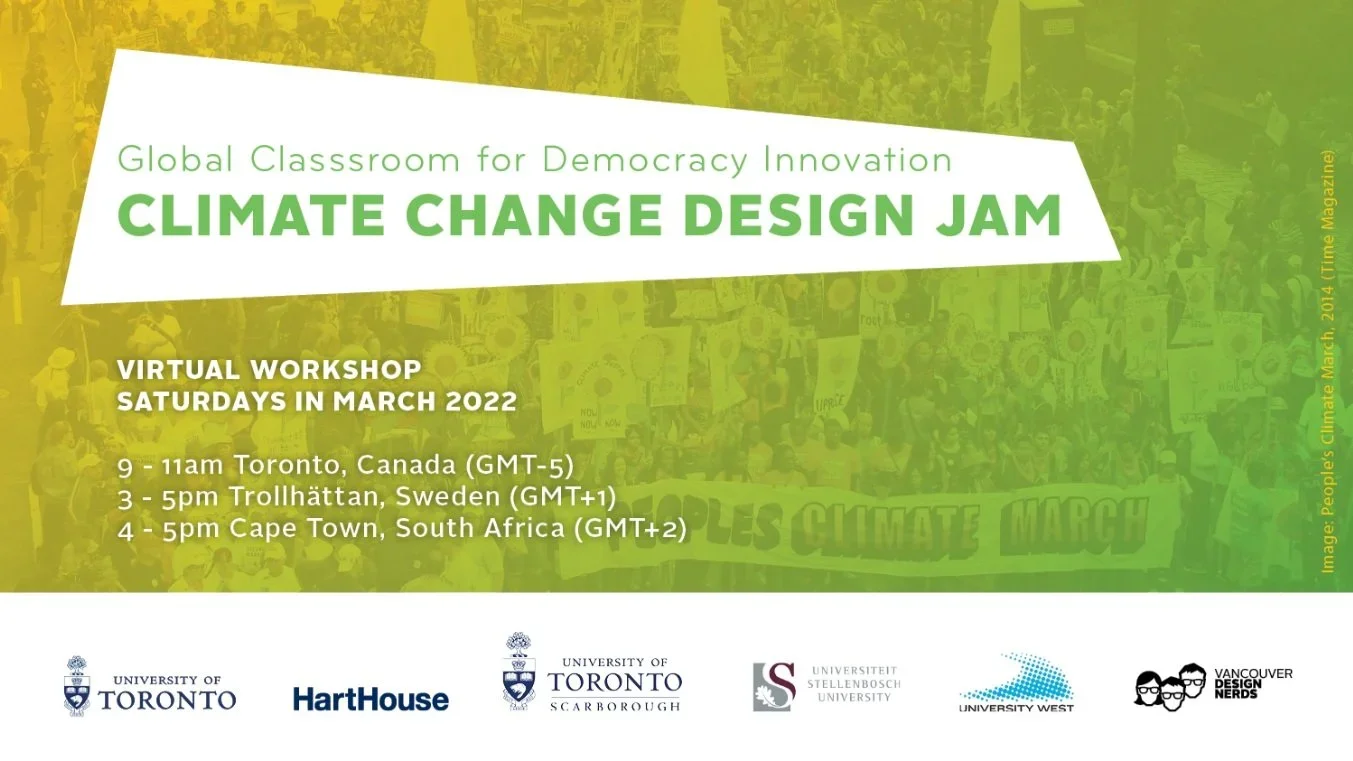 Global Classroom: Climate Change Design Jam