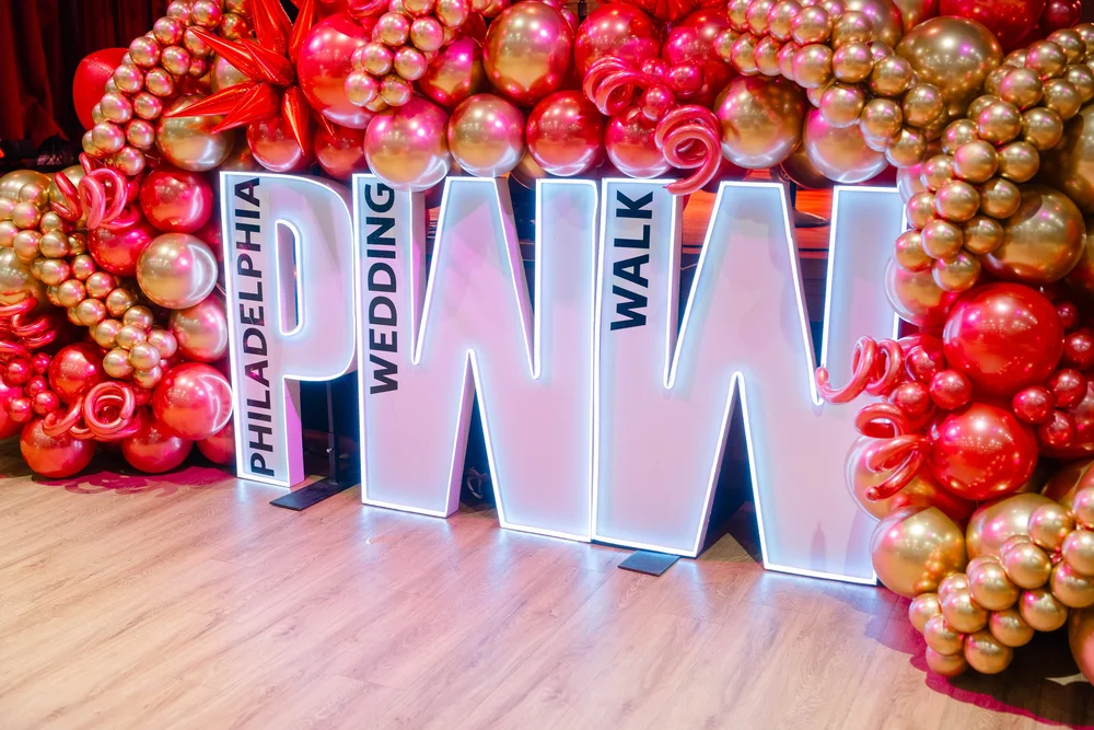 Immersive wedding design at City Winery