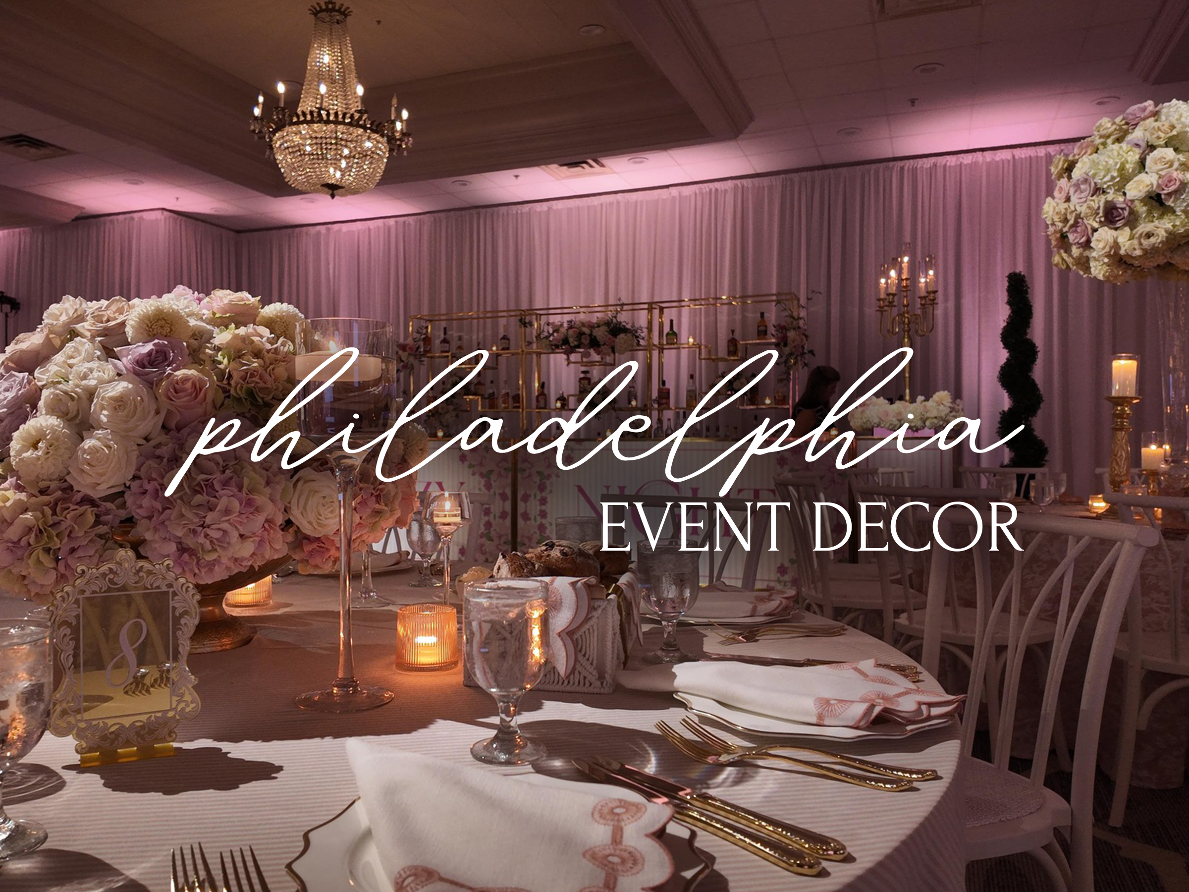 Philadelphia Event Decor