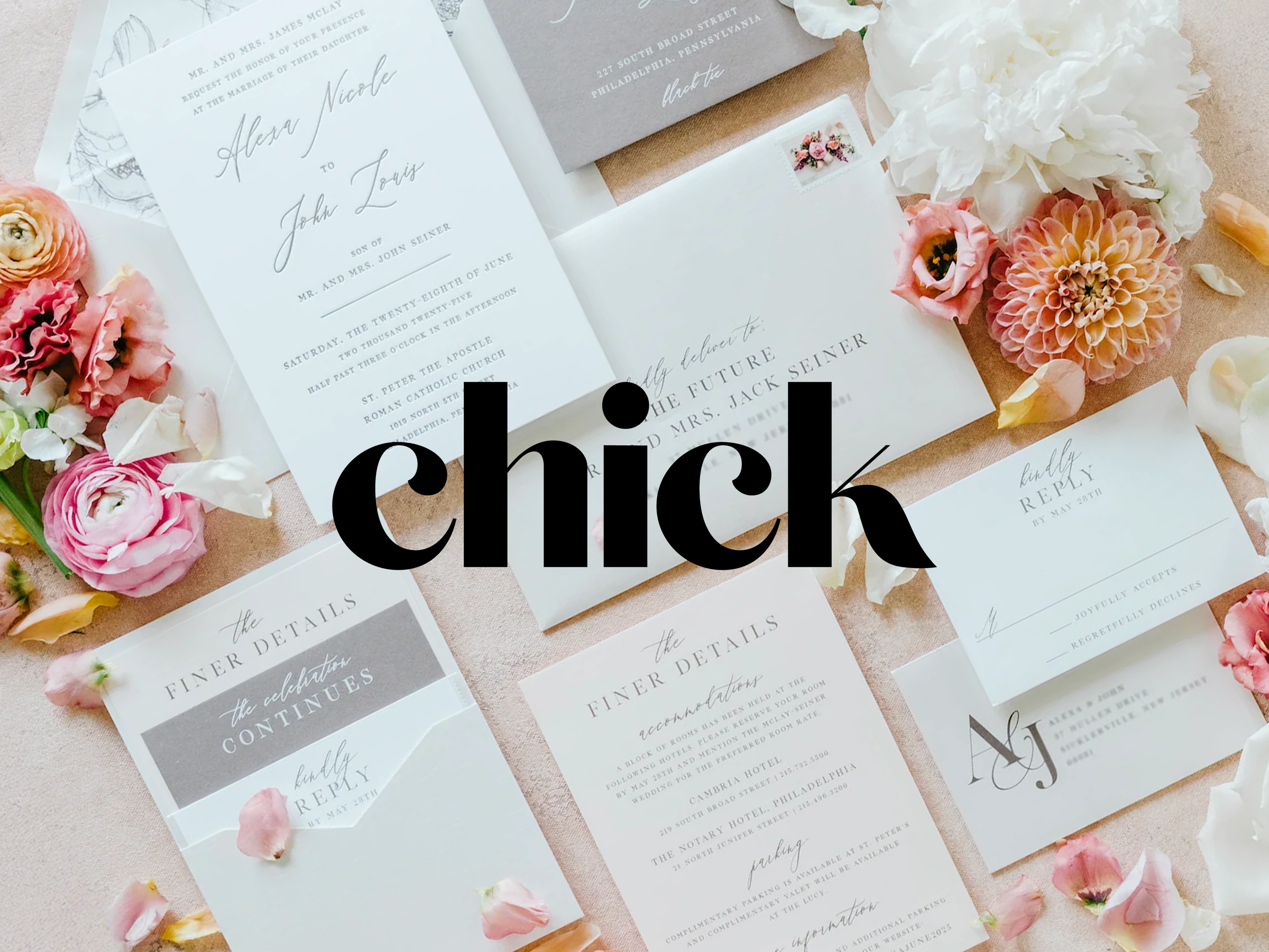 Chick Invitations
