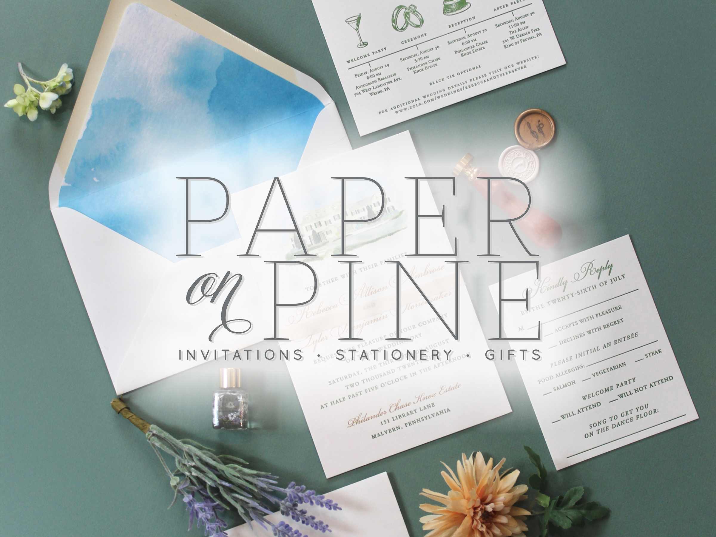 Paper On Pine